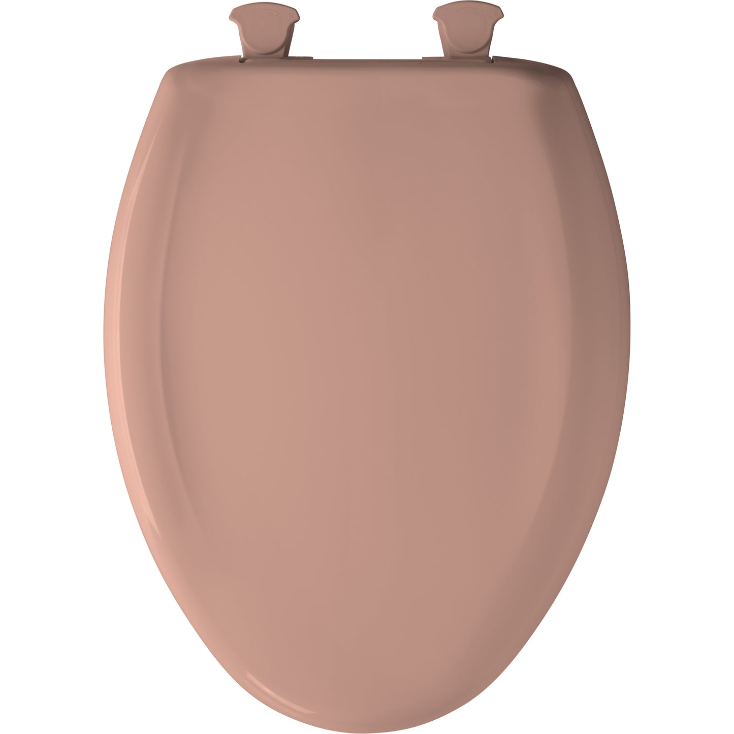 Bemis 1200SLOWT Classic Colors® Elongated Plastic Toilet Seat Featuring Stay·Tite® Seat Fastening System™, Whisper·Close®, and Easy·Clean® - Wild Rose
