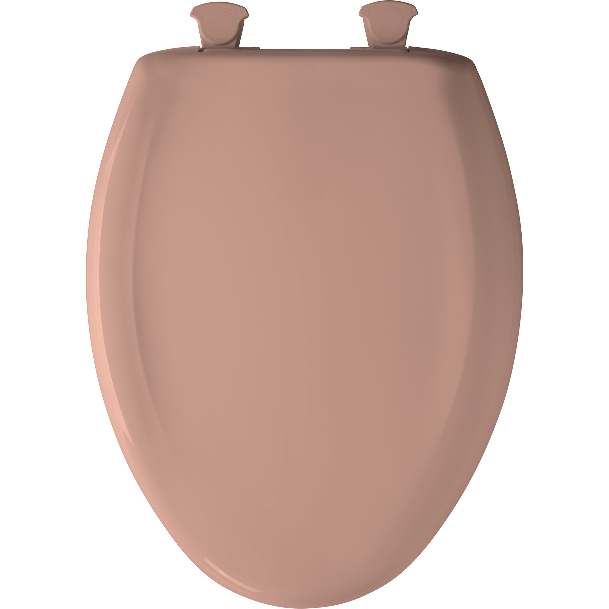 Bemis 1200SLOWT Classic Colors® Elongated Plastic Toilet Seat Featuring Stay·Tite® Seat Fastening System™, Whisper·Close®, and Easy·Clean® - Wild Rose