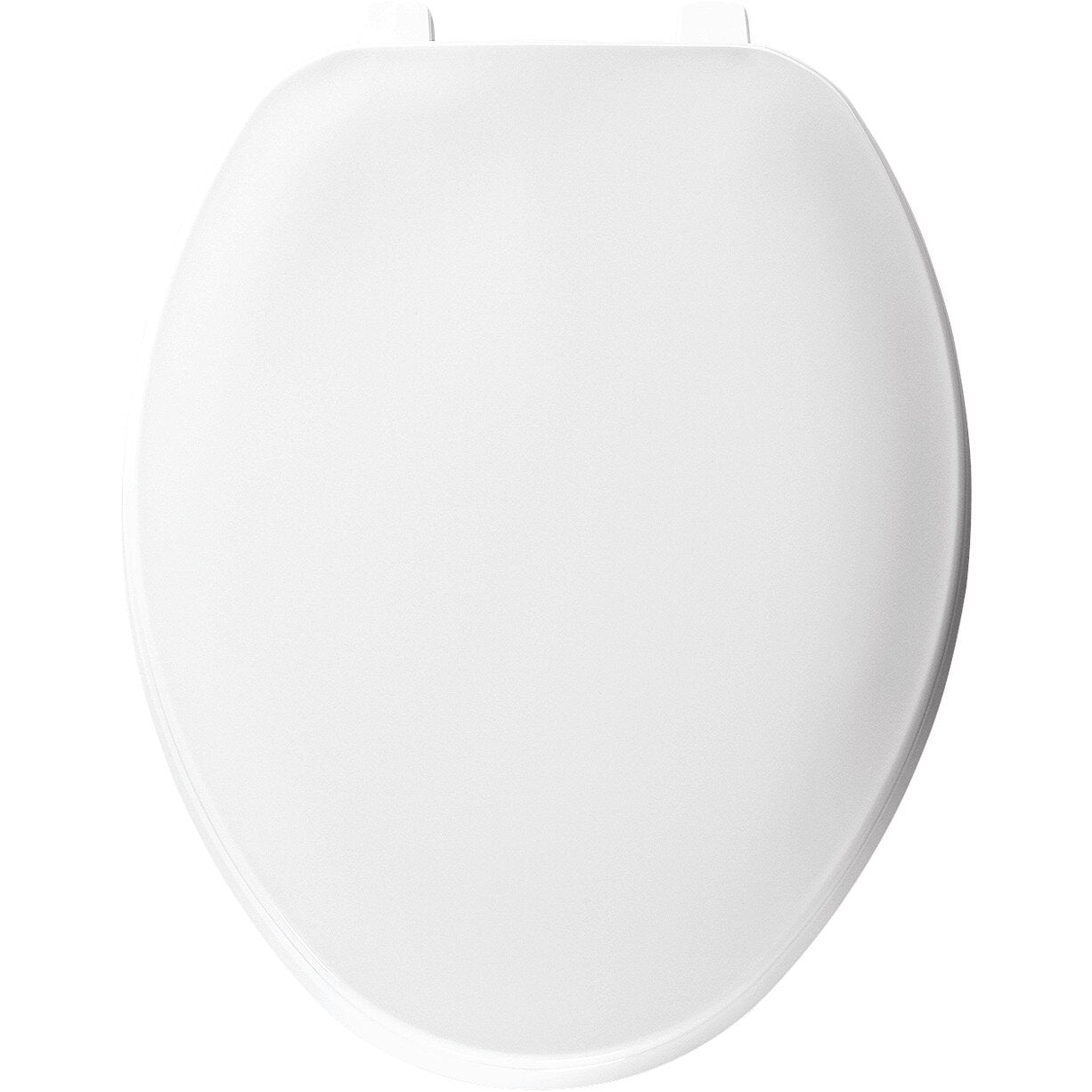 Bemis 170 Elongated Plastic Closed Front with Cover Toilet Seat with Top·Tite® Hinges - White