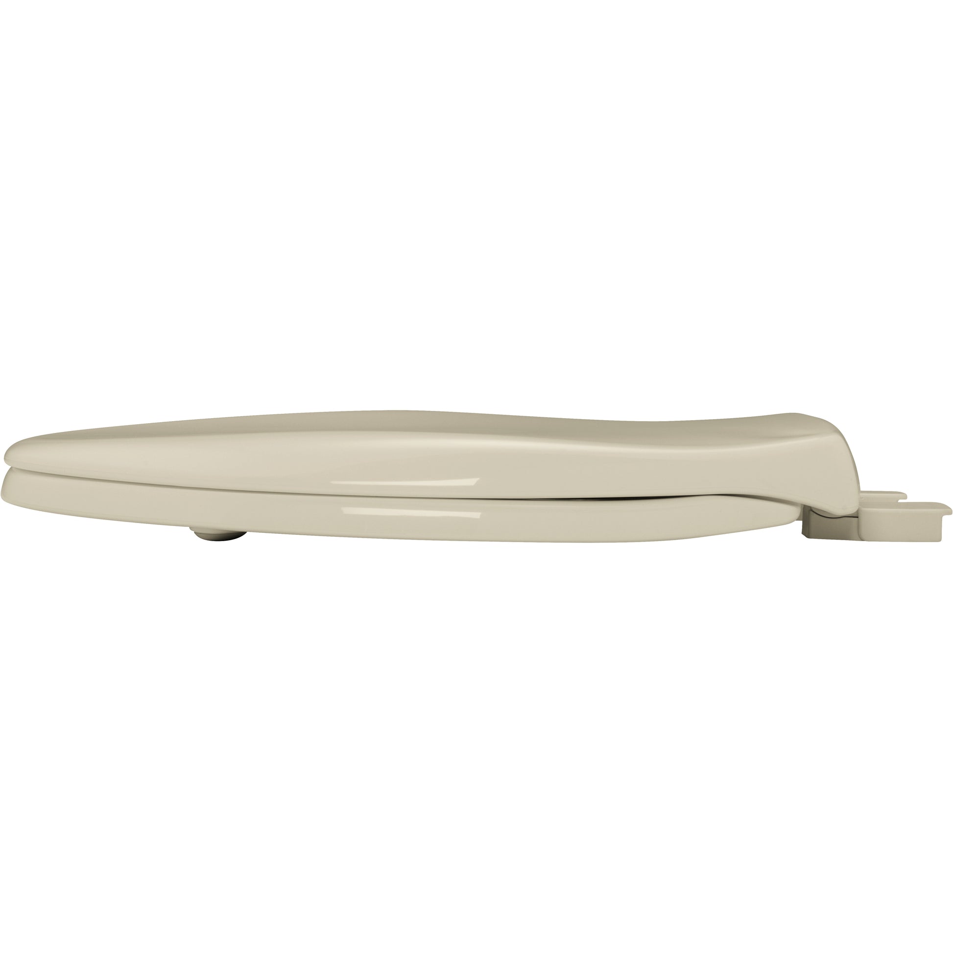 Bemis 200E4B Affinity® Round Plastic Toilet Seat Featuring Stay·Tite® Seat Fastening System™, Whisper·Close®, Easy·Clean®, Precision·Fit® and Super·Grip® Bumpers - Bone