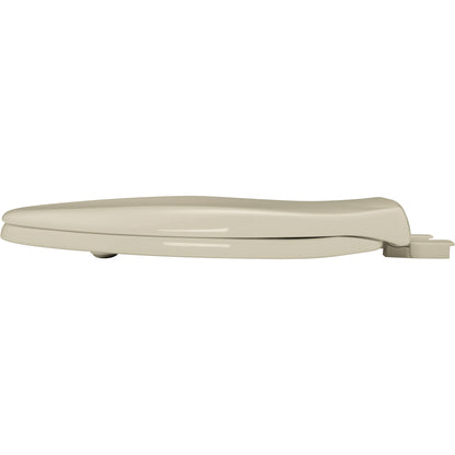 Bemis 200E4B Affinity® Round Plastic Toilet Seat Featuring Stay·Tite® Seat Fastening System™, Whisper·Close®, Easy·Clean®, Precision·Fit® and Super·Grip® Bumpers - Bone