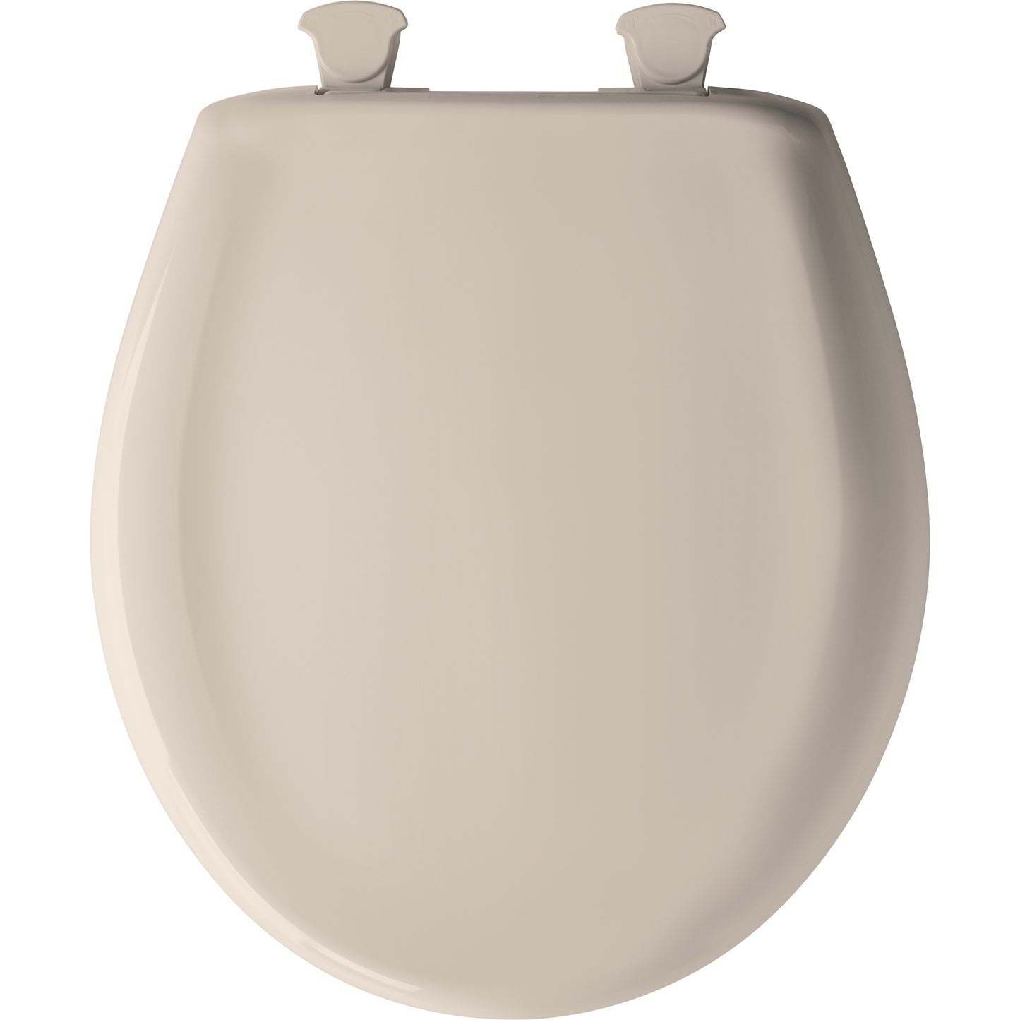 Bemis 200SLOWT Classic Colors® Round Plastic Toilet Seat Featuring Stay·Tite® Seat Fastening System™, Whisper·Close®, and Easy·Clean® - Blush