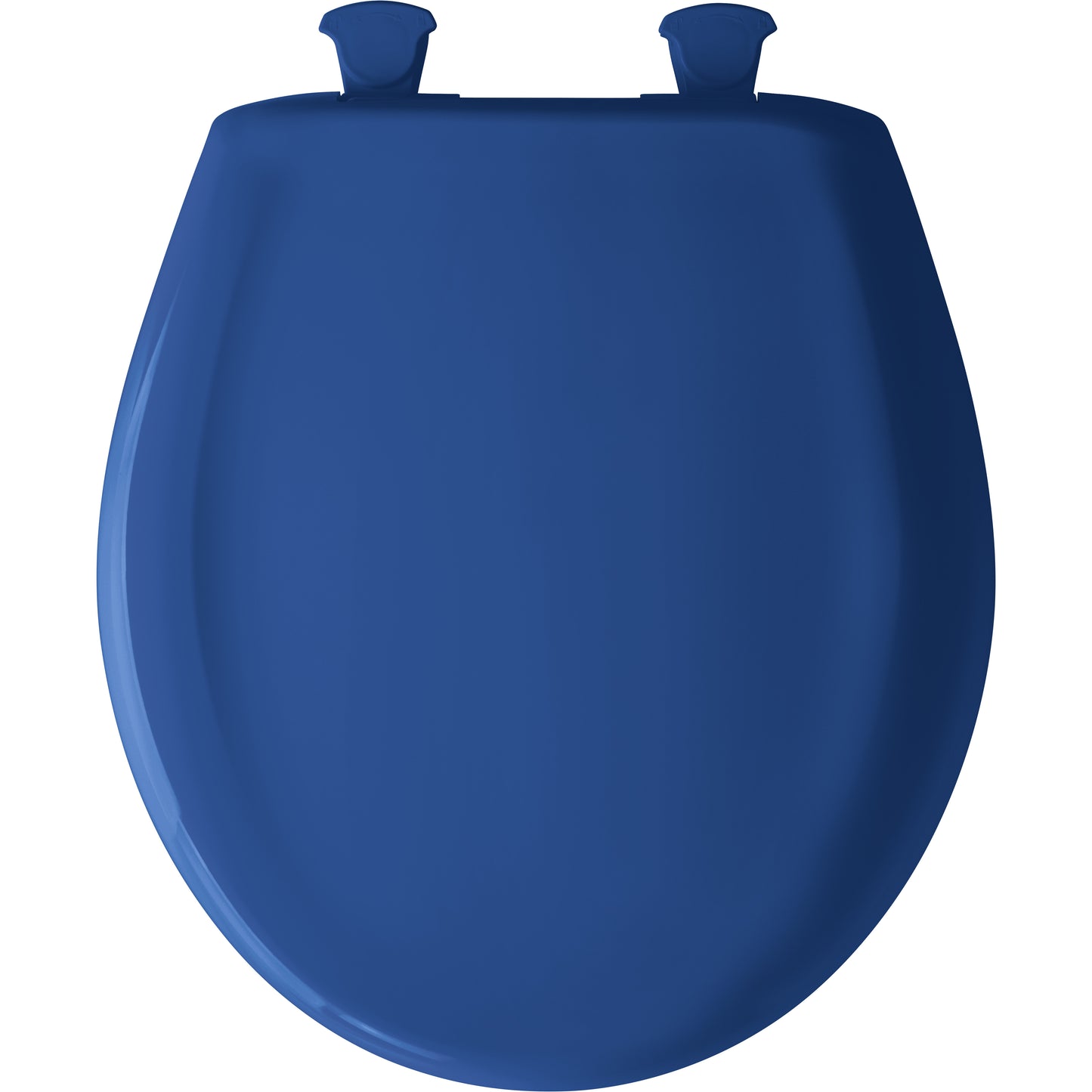 Bemis 200SLOWT Classic Colors® Round Plastic Toilet Seat Featuring Stay·Tite® Seat Fastening System™, Whisper·Close®, and Easy·Clean® - Colonial Blue