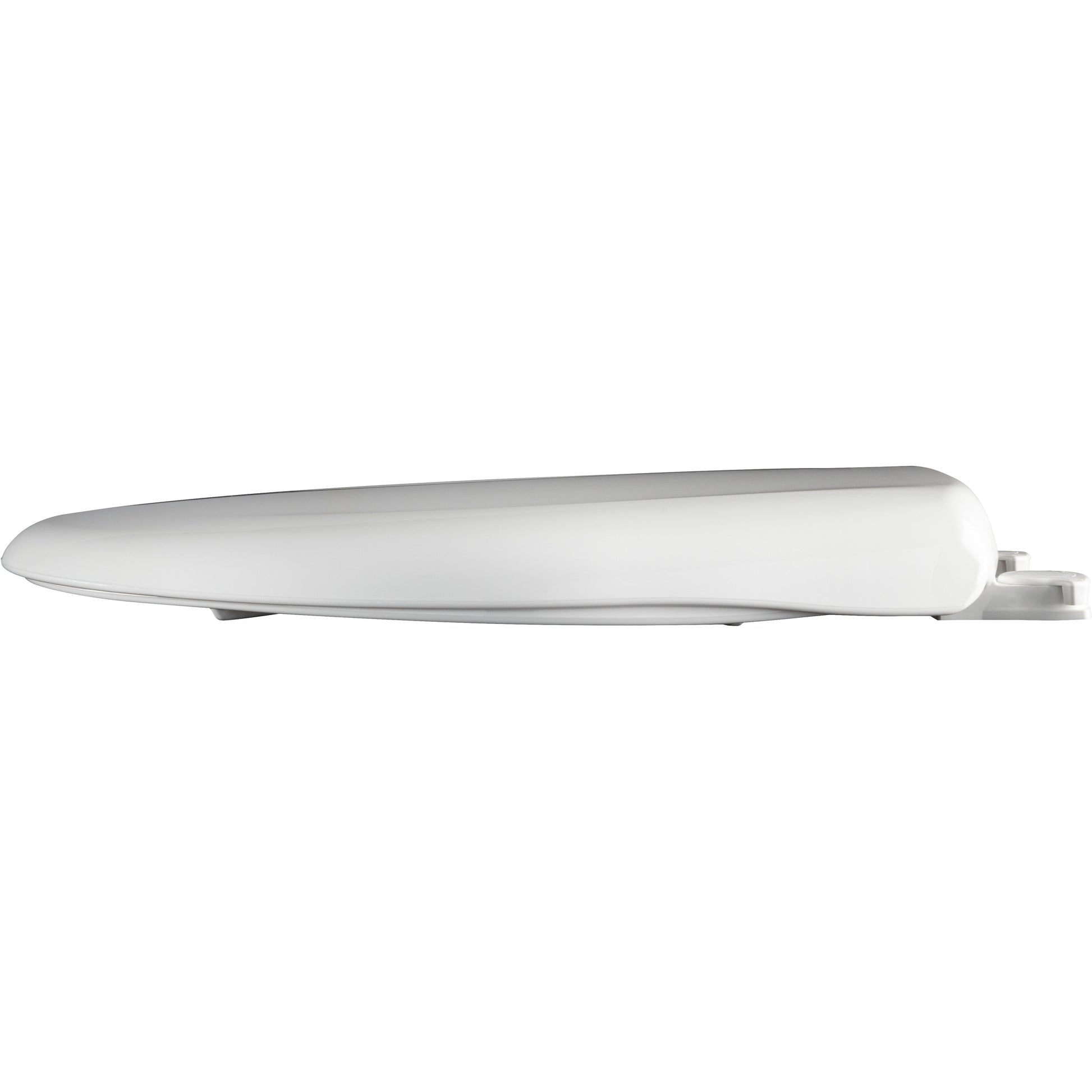 Bemis 200SLOWT Classic Colors® Round Plastic Toilet Seat Featuring Stay·Tite® Seat Fastening System™, Whisper·Close®, and Easy·Clean® - Crane White