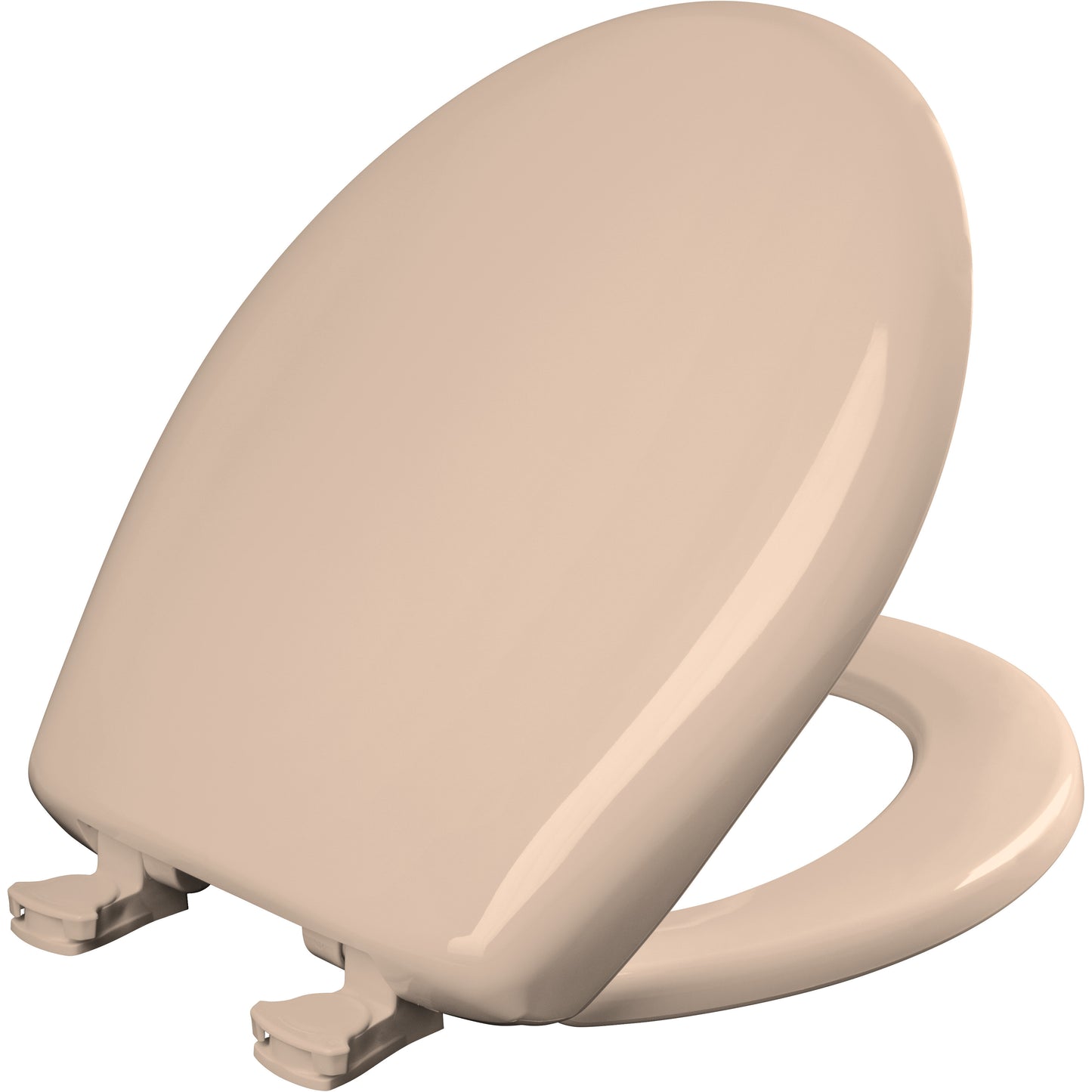 Bemis 200SLOWT Classic Colors® Round Plastic Toilet Seat Featuring Stay·Tite® Seat Fastening System™, Whisper·Close®, and Easy·Clean® - Desert Bloom