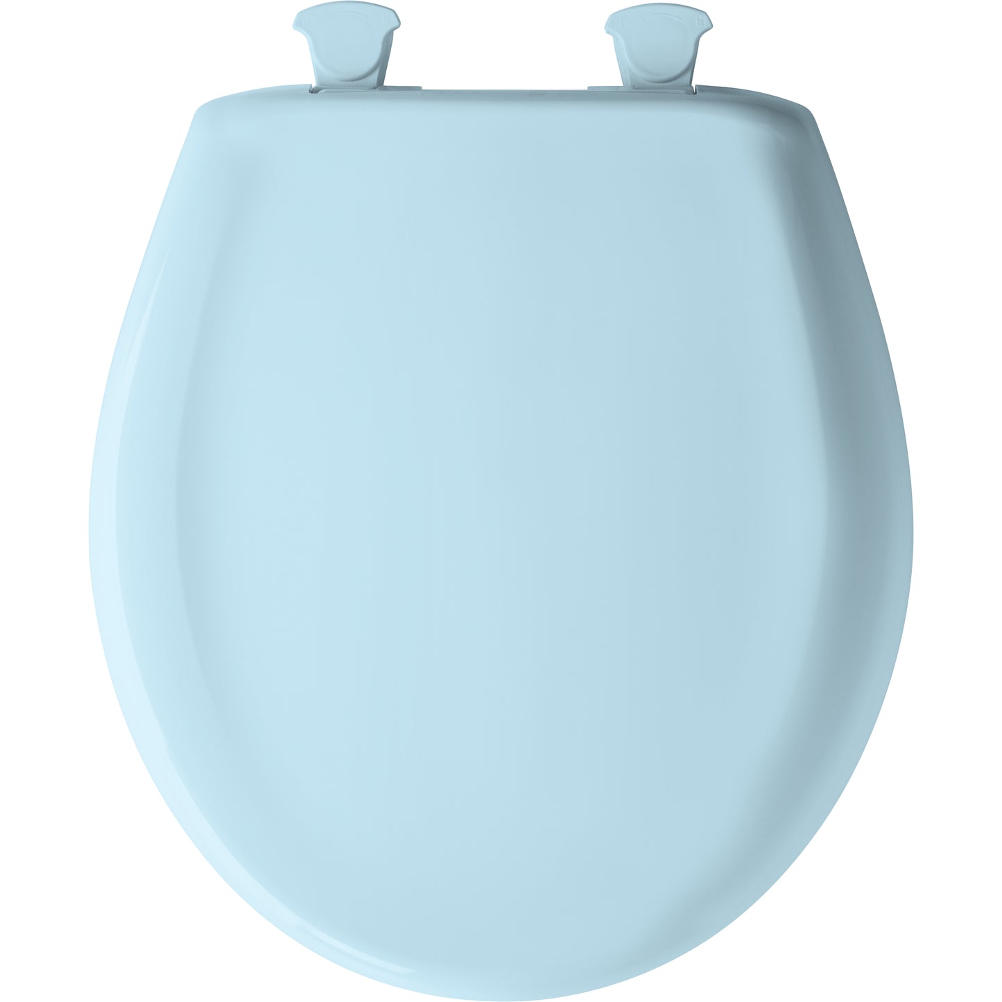 Bemis 200SLOWT Classic Colors® Round Plastic Toilet Seat Featuring Stay·Tite® Seat Fastening System™, Whisper·Close®, and Easy·Clean® - Dresden Blue