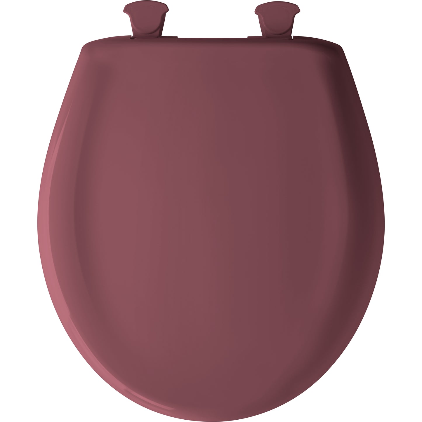 Bemis 200SLOWT Classic Colors® Round Plastic Toilet Seat Featuring Stay·Tite® Seat Fastening System™, Whisper·Close®, and Easy·Clean® - Raspberry