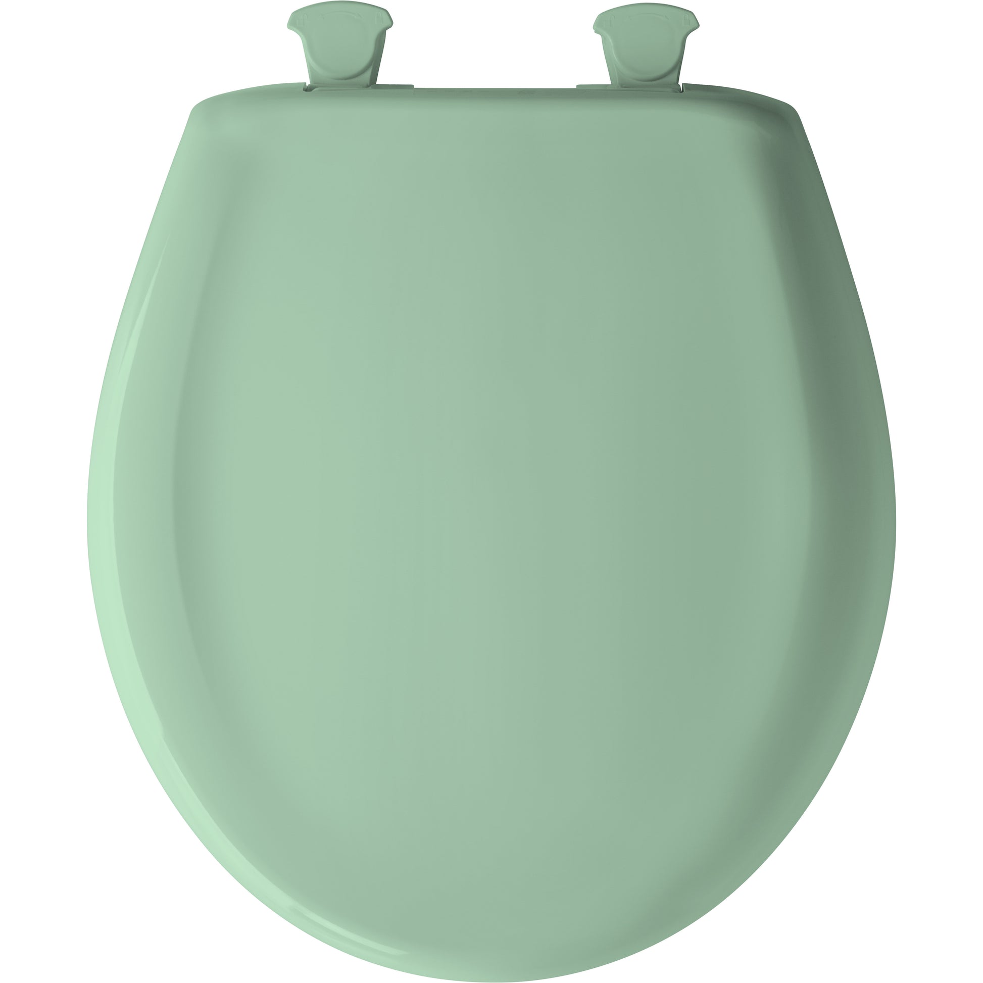 Bemis 200SLOWT Classic Colors® Round Plastic Toilet Seat Featuring Stay·Tite® Seat Fastening System™, Whisper·Close®, and Easy·Clean® - Sea Green