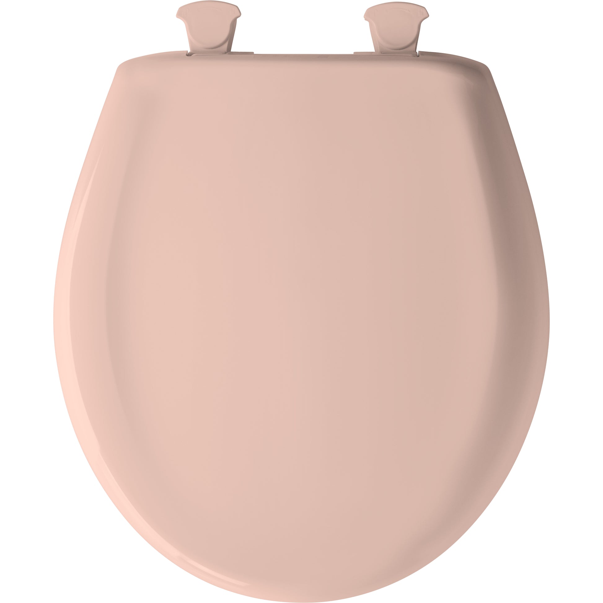 Bemis 200SLOWT Classic Colors® Round Plastic Toilet Seat Featuring Stay·Tite® Seat Fastening System™, Whisper·Close®, and Easy·Clean® - Venetian Pink