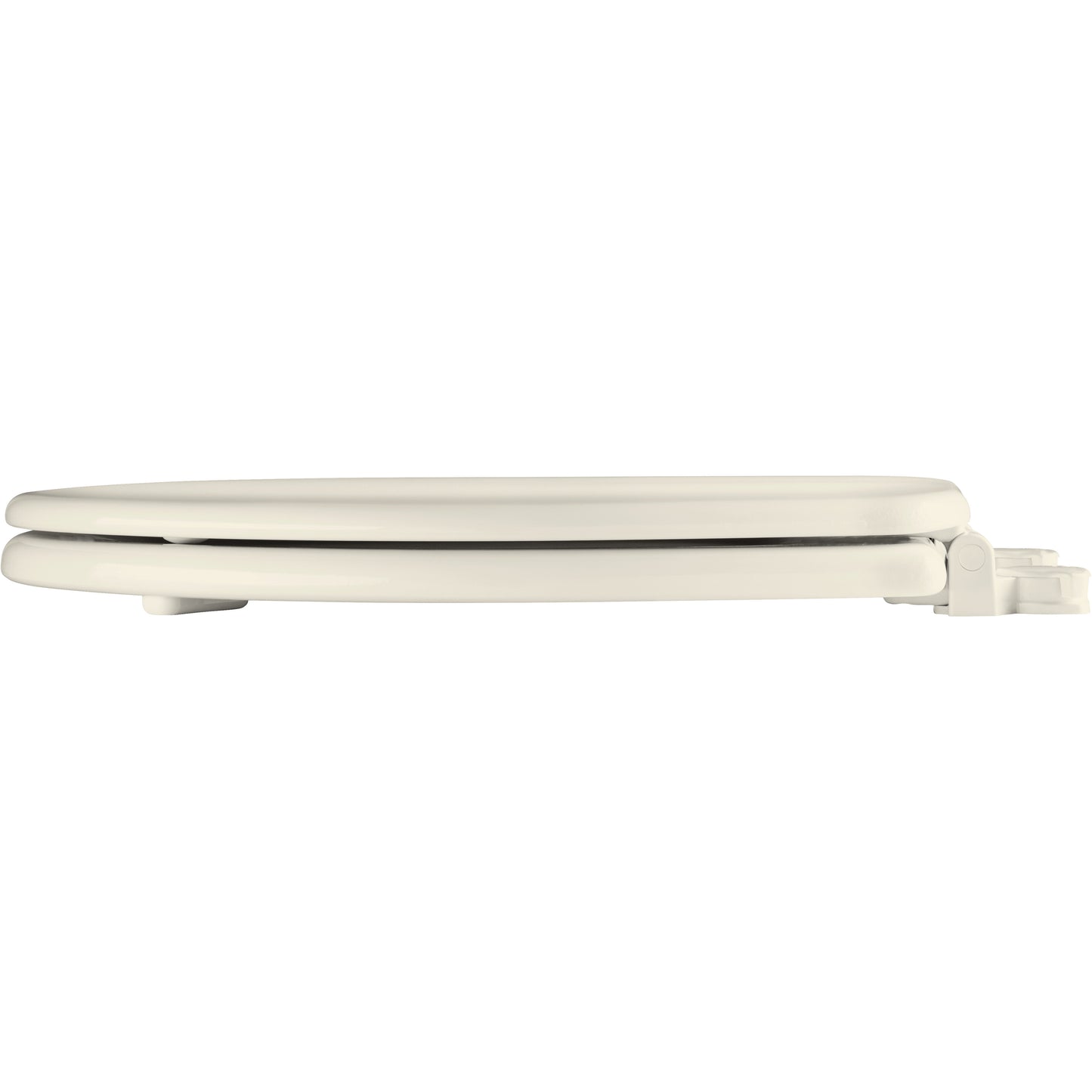 Bemis 540EC Church Round Enameled Wood Toilet Seat Featuring Easy·Clean® - Biscuit