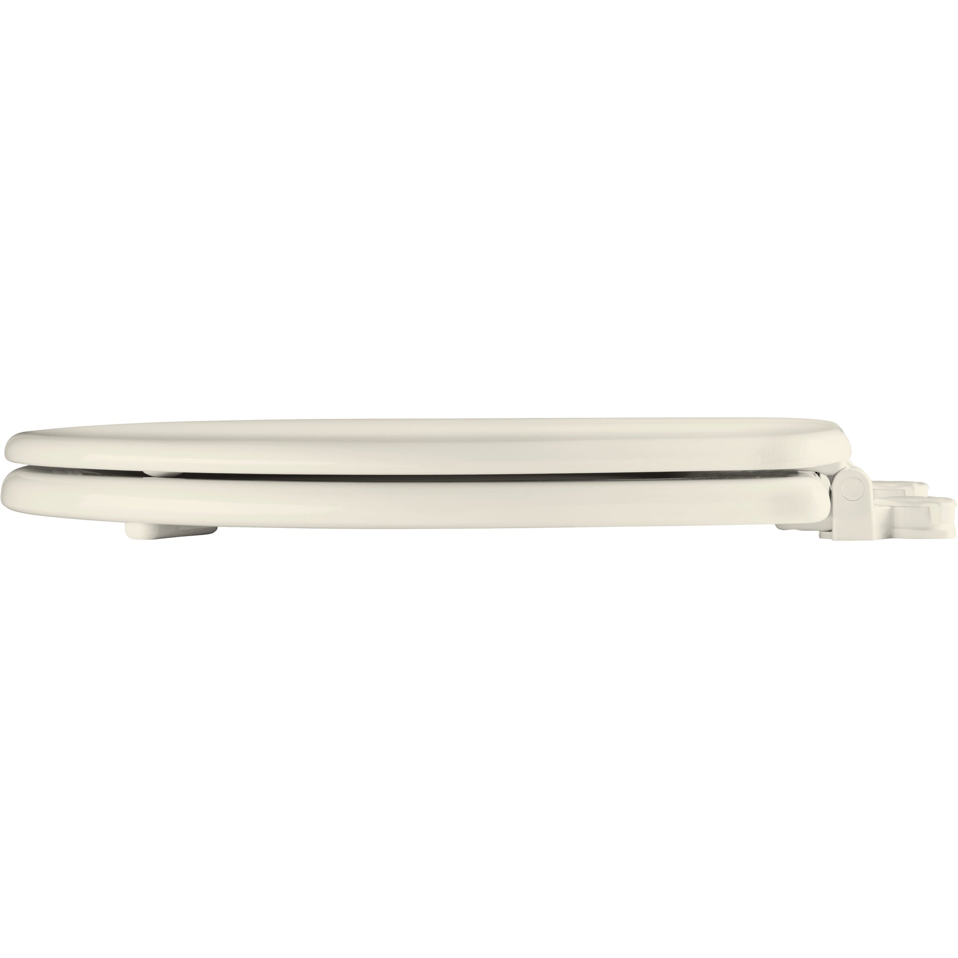 Bemis 540EC Church Round Enameled Wood Toilet Seat Featuring Easy·Clean® - Biscuit