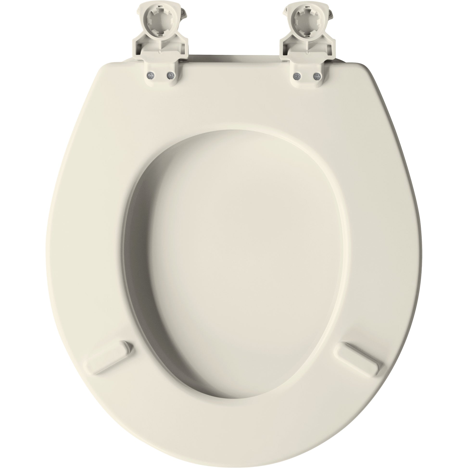 Bemis 540EC Church Round Enameled Wood Toilet Seat Featuring Easy·Clean® - Biscuit