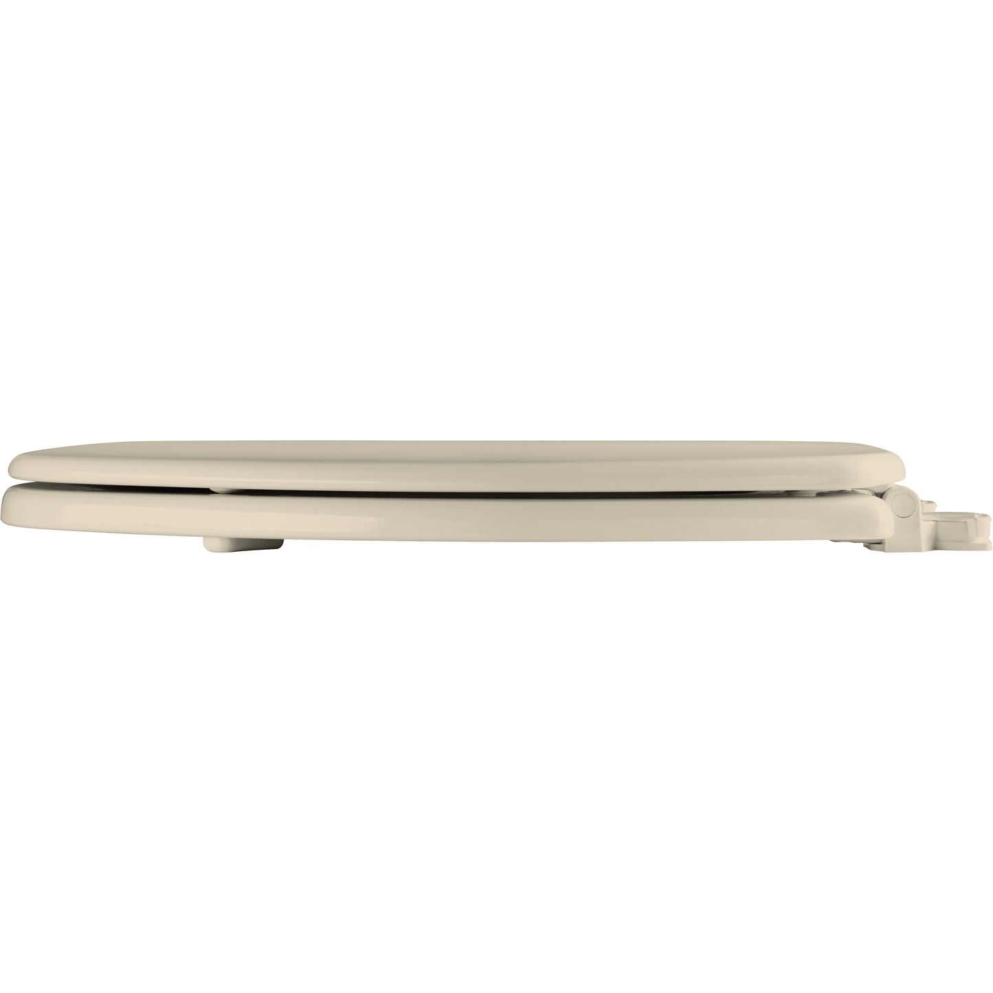 Bemis 540EC Church Round Enameled Wood Toilet Seat Featuring Easy·Clean® - Bone