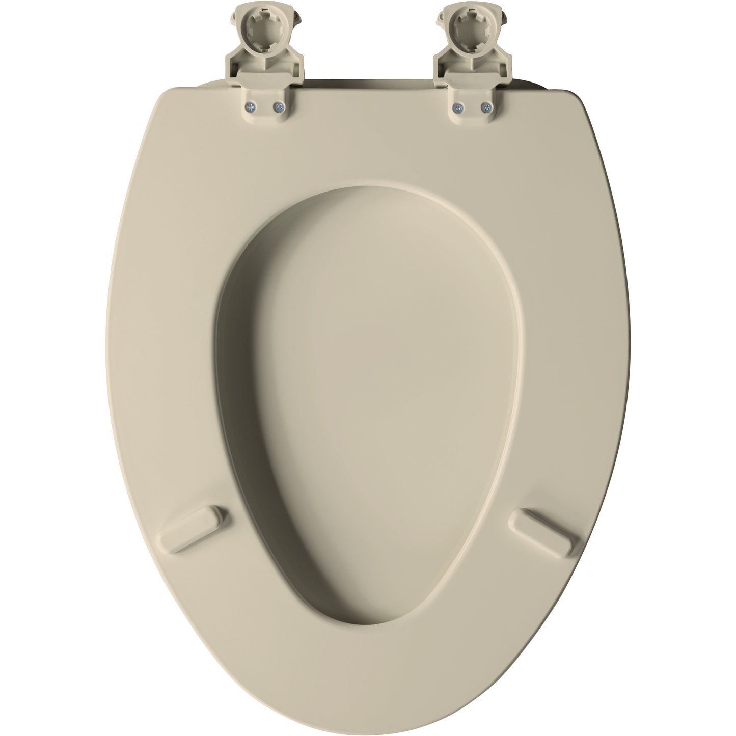 Bemis 540EC Church Round Enameled Wood Toilet Seat Featuring Easy·Clean® - Bone