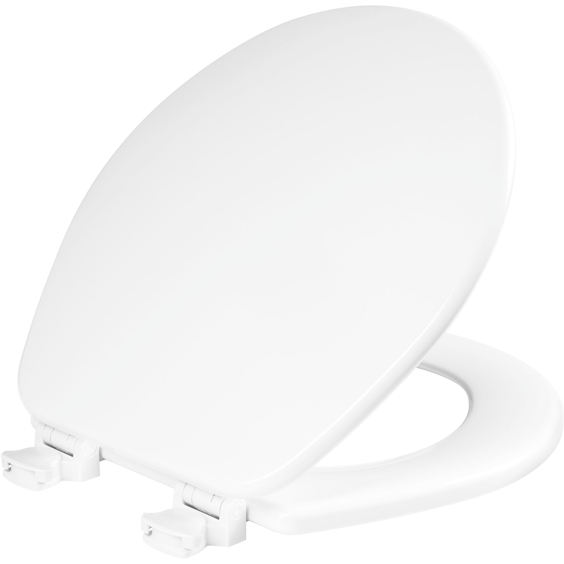 Bemis 540EC Church Round Enameled Wood Toilet Seat Featuring Easy·Clean® - White