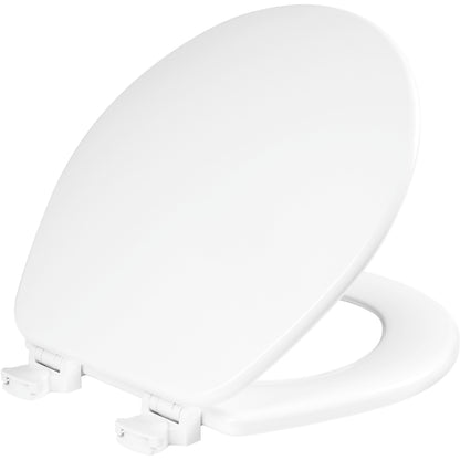 Bemis 540EC Church Round Enameled Wood Toilet Seat Featuring Easy·Clean® - White