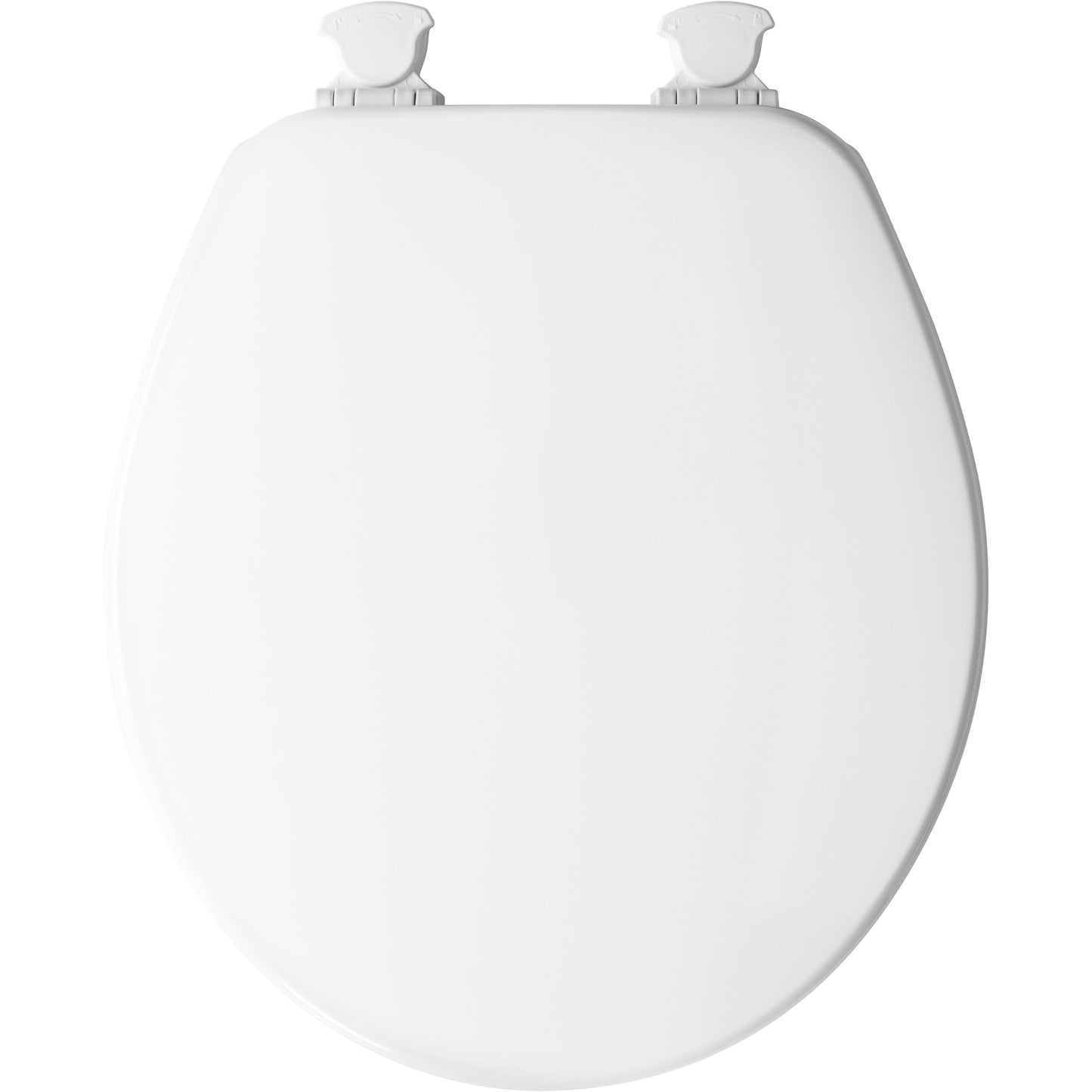 Bemis 540EC Church Round Enameled Wood Toilet Seat Featuring Easy·Clean® - White