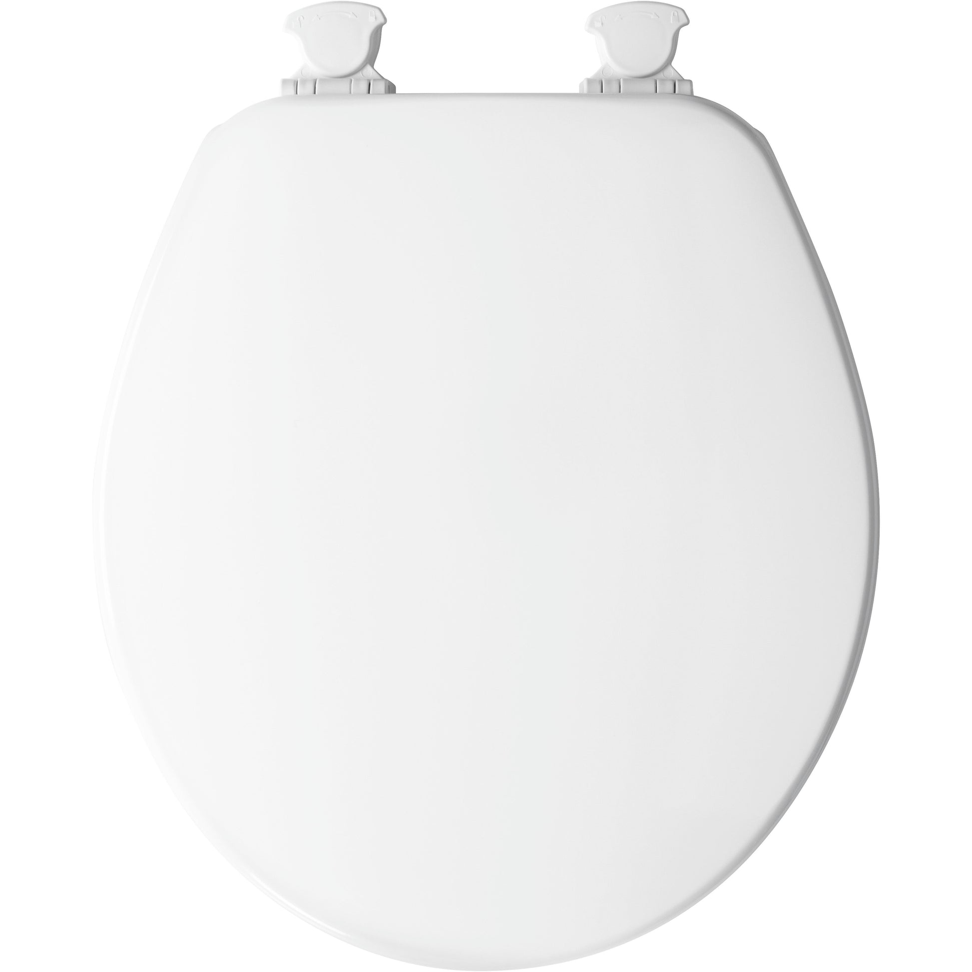 Bemis 540EC Church Round Enameled Wood Toilet Seat Featuring Easy·Clean® - White