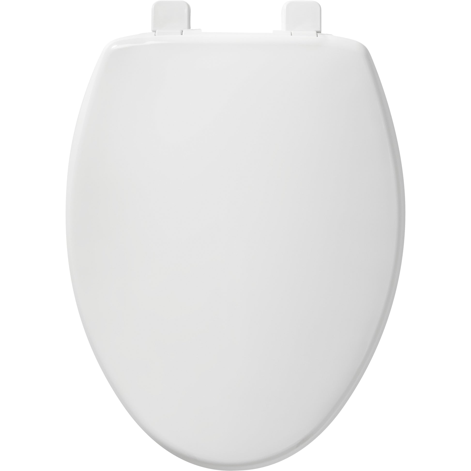 Bemis 7300SL Elongated Hospitality Plastic Toilet Seat in White with Stay·Tite® Seat Fastening System™ and Whisper·Close® - White