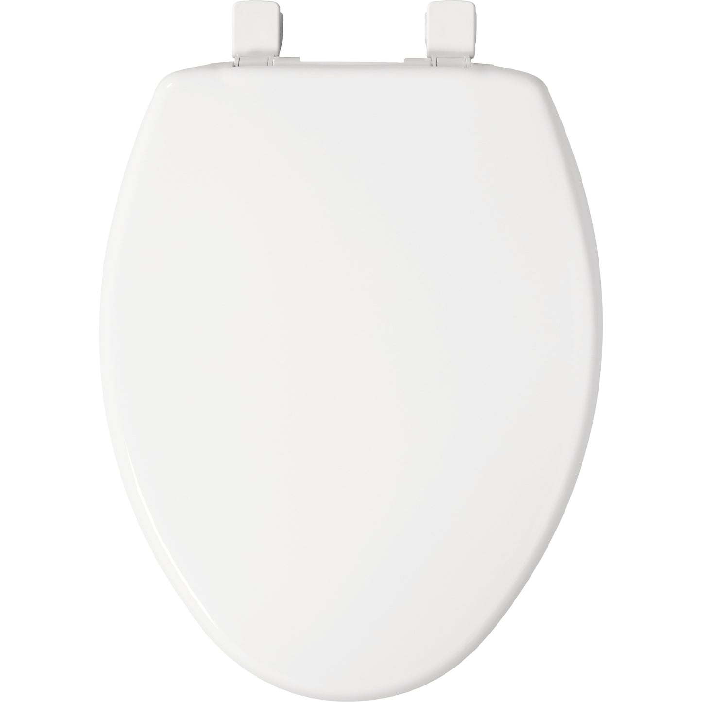Bemis 7300SLEC Elongated Plastic Toilet Seat in White Featuring Easy·Clean® and Whisper·Close® - White