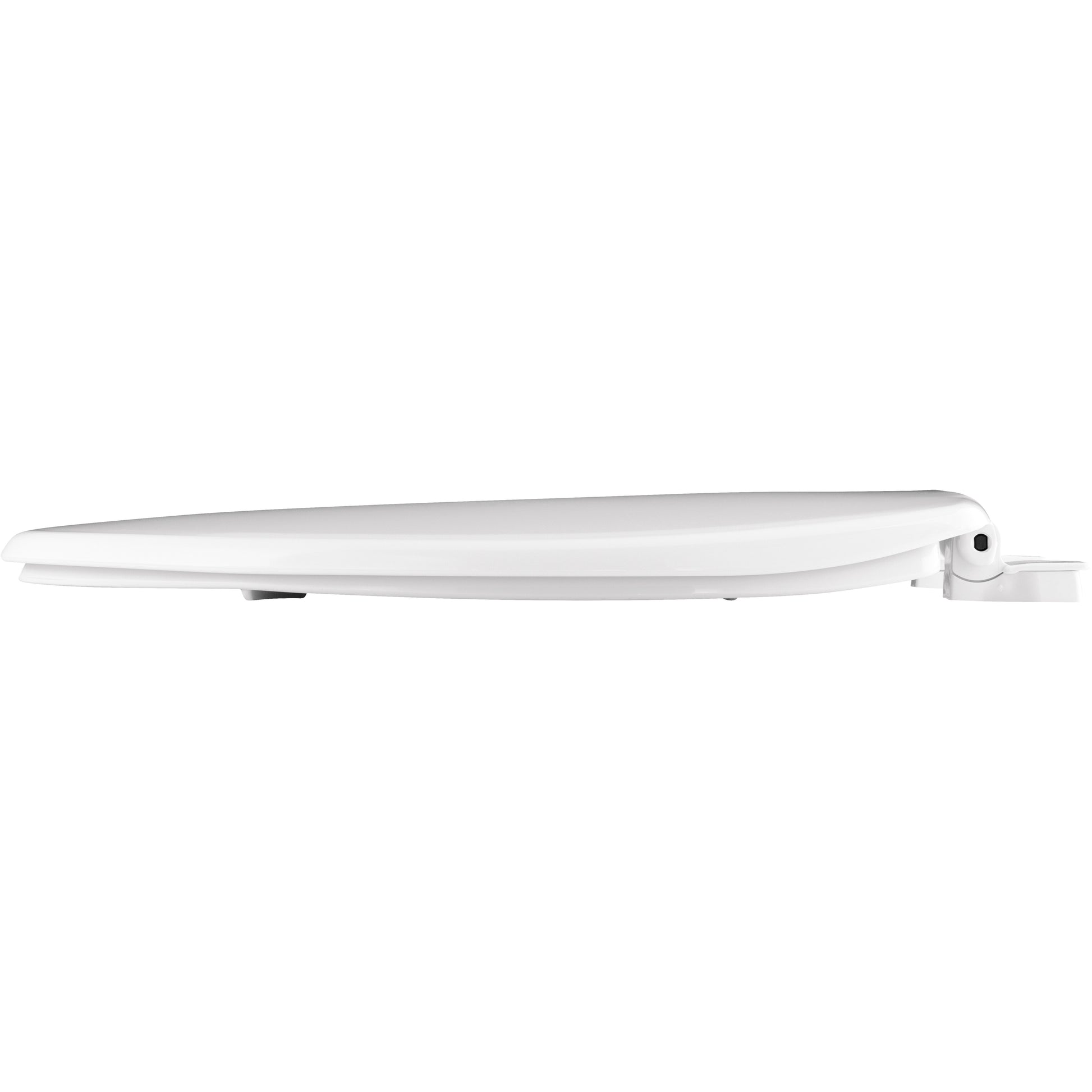 Bemis 7300SLEC Elongated Plastic Toilet Seat in White Featuring Easy·Clean® and Whisper·Close® - White