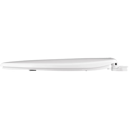 Bemis 7300SLEC Elongated Plastic Toilet Seat in White Featuring Easy·Clean® and Whisper·Close® - White