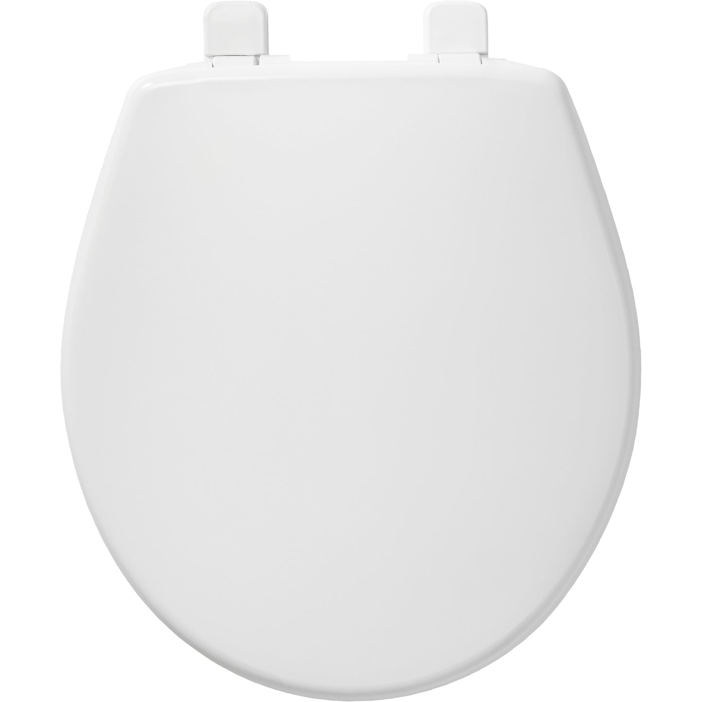 Bemis 730SL Round Hospitality Plastic Toilet Seat in White with Stay·Tite® Seat Fastening System™ and Whisper·Close® - White