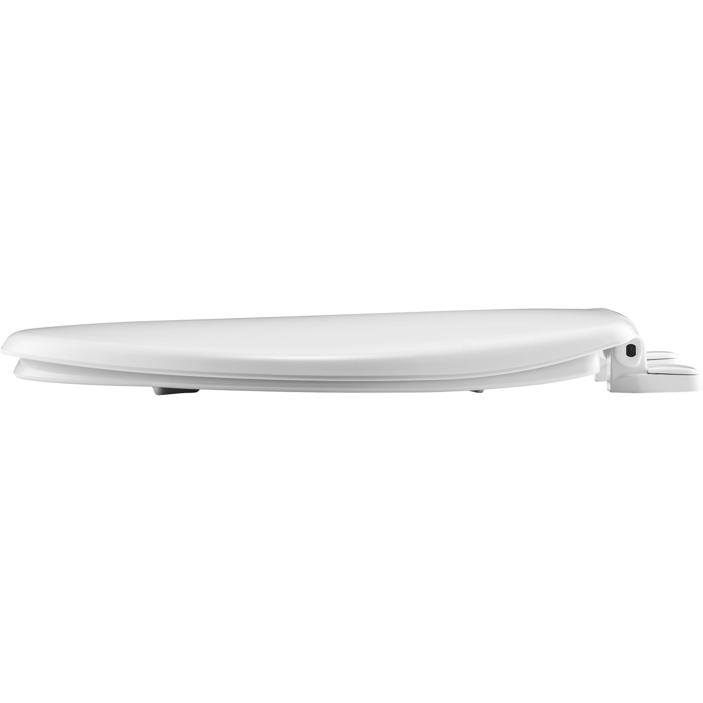 Bemis 730SL Round Hospitality Plastic Toilet Seat in White with Stay·Tite® Seat Fastening System™ and Whisper·Close® - White