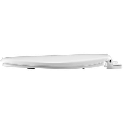 Bemis 730SL Round Hospitality Plastic Toilet Seat in White with Stay·Tite® Seat Fastening System™ and Whisper·Close® - White