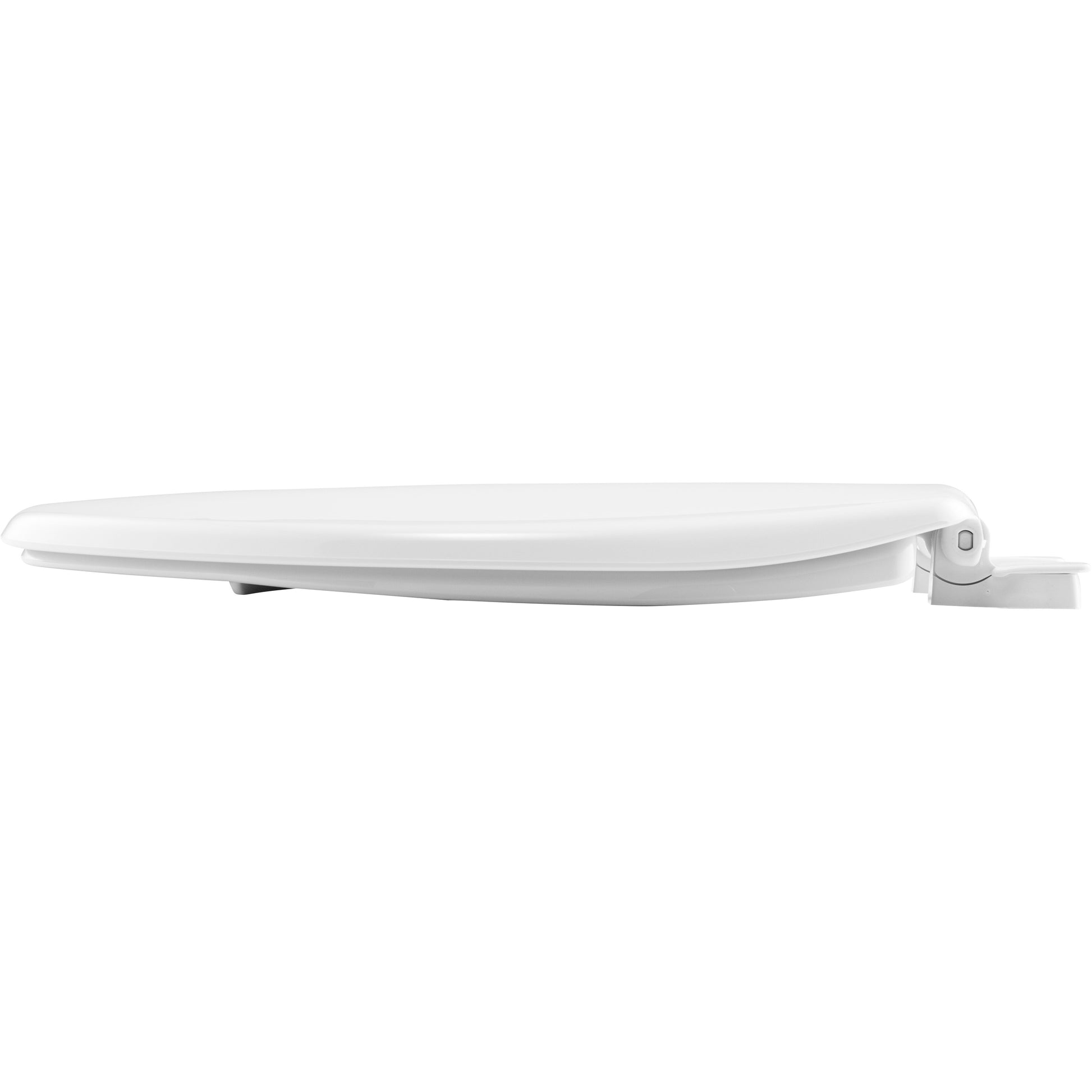 Bemis 730SLEC Round Plastic Toilet Seat in White Featuring Easy·Clean® and Whisper·Close® - White