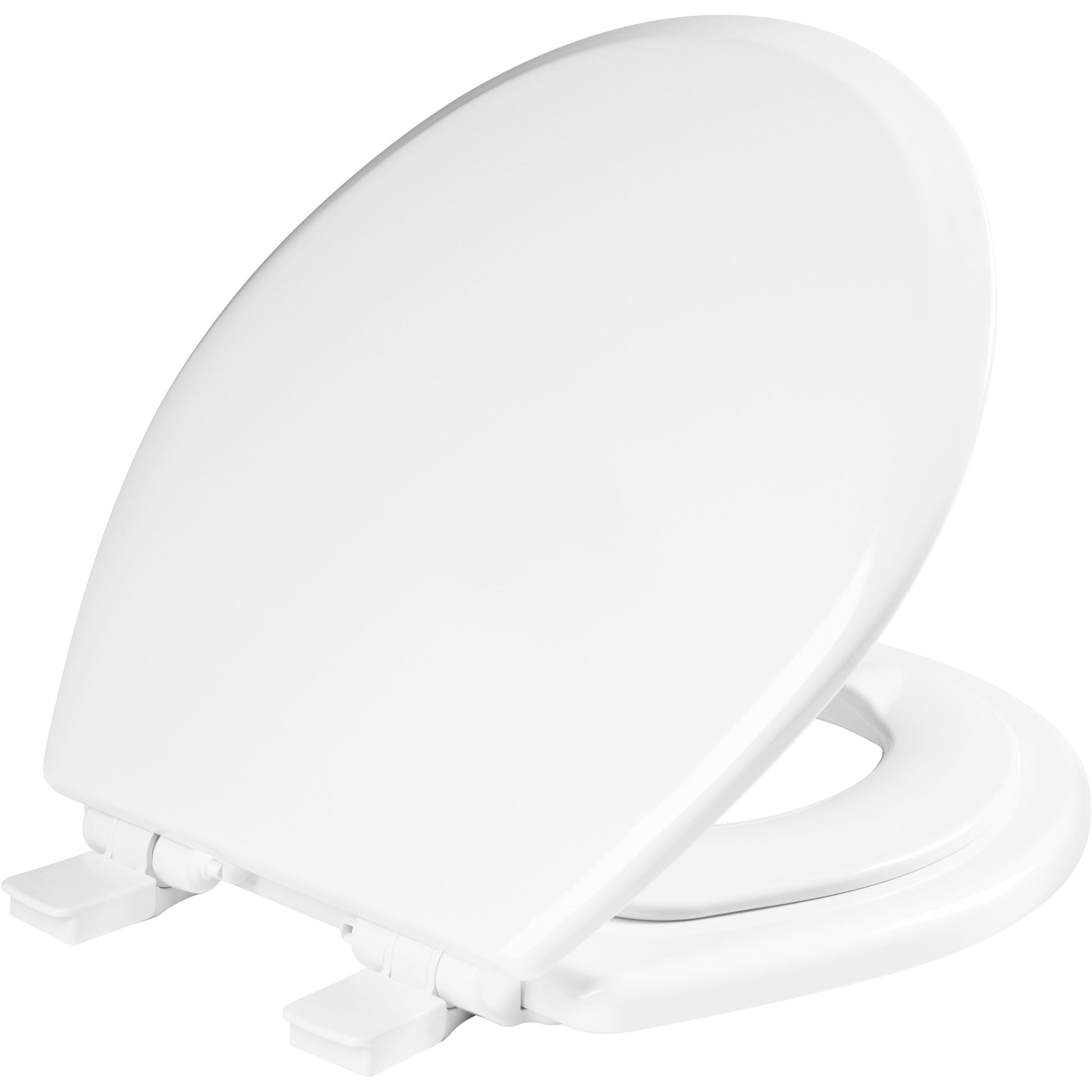 Bemis 888SLOW NextStep2® Round Enameled Wood Potty Training Toilet Seat in White Featuring Stay·Tite® Seat Fastening System™, Whisper·Close®, Precision·Fit®, and Easy·Clean® - White