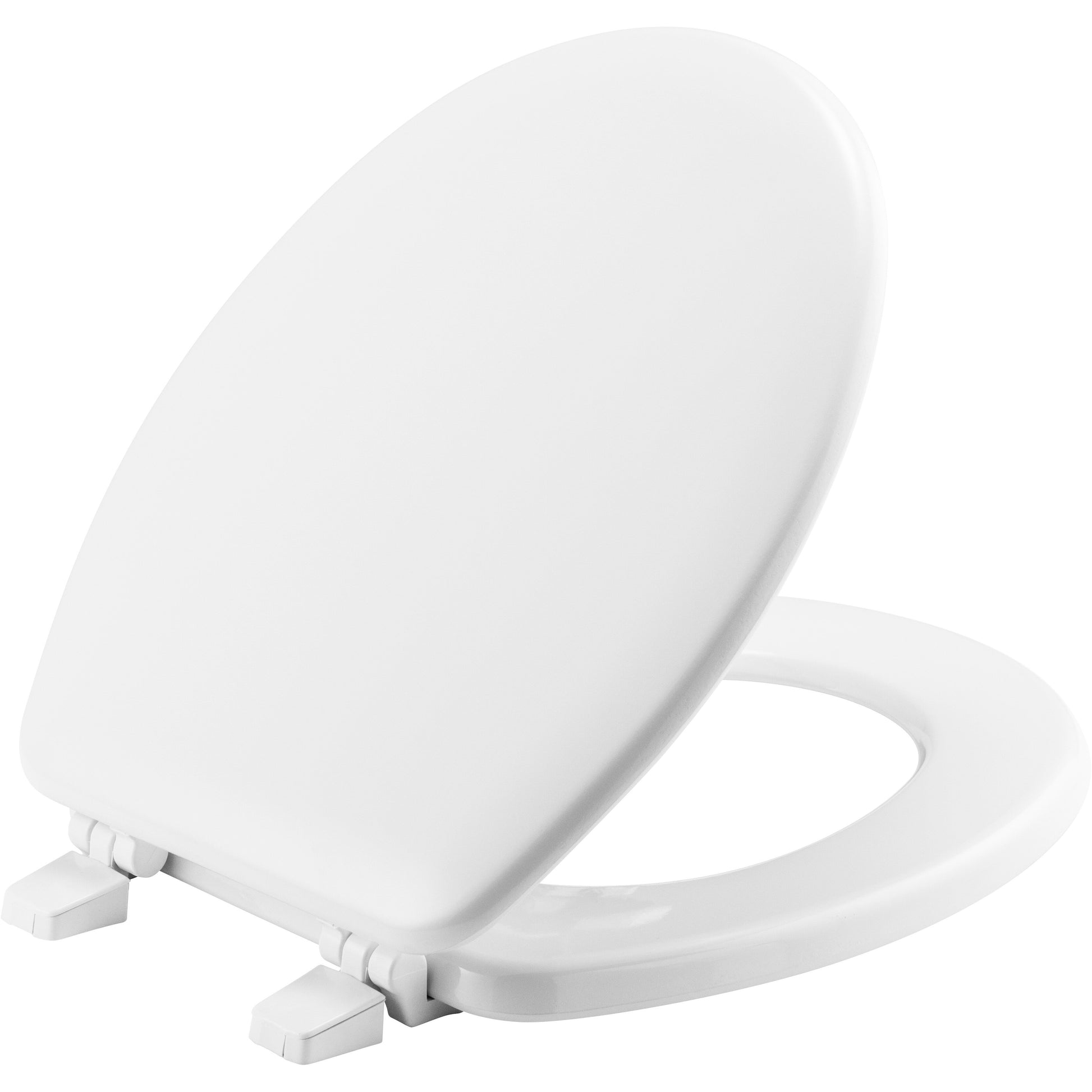 Bemis BB540 Church Baby Bowl Enameled Wood Toilet Seat in White with Top·Tite® hinges - White