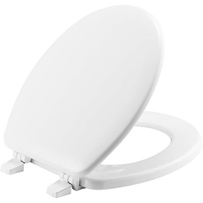 Bemis BB540 Church Baby Bowl Enameled Wood Toilet Seat in White with Top·Tite® hinges - White