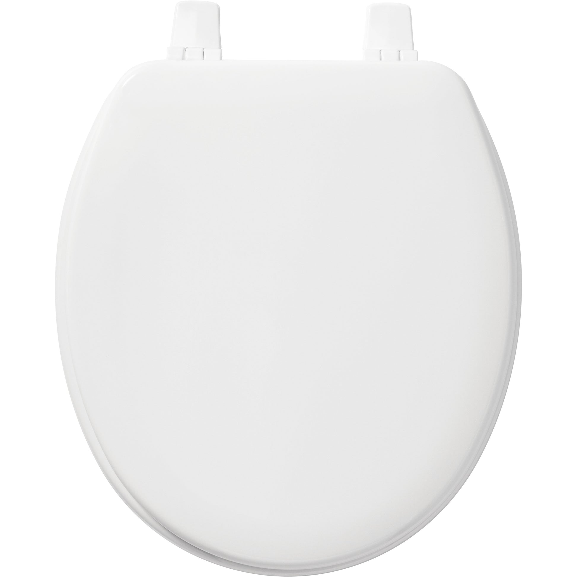 Bemis BB540 Church Baby Bowl Enameled Wood Toilet Seat in White with Top·Tite® hinges - White