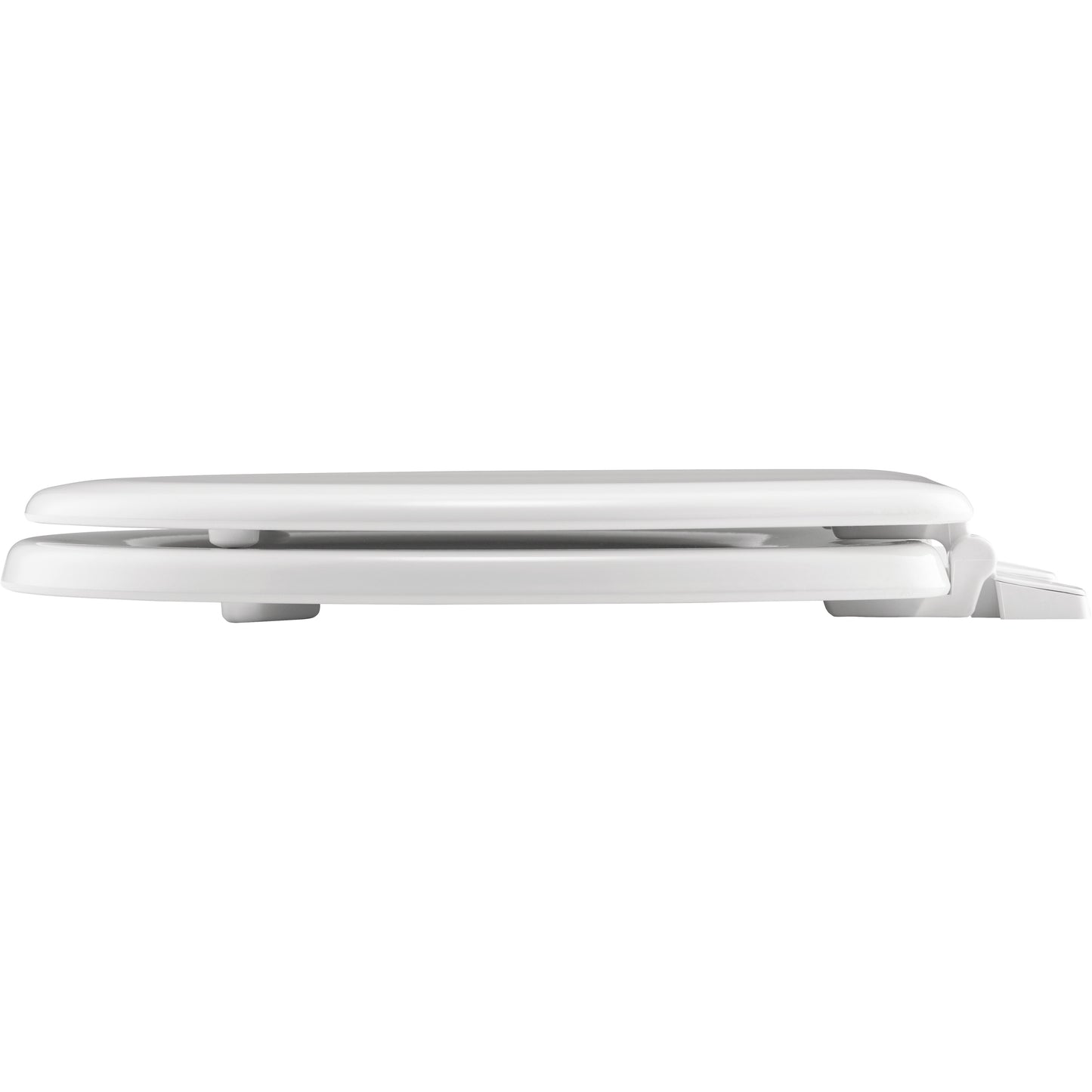 Bemis BB540 Church Baby Bowl Enameled Wood Toilet Seat in White with Top·Tite® hinges - White
