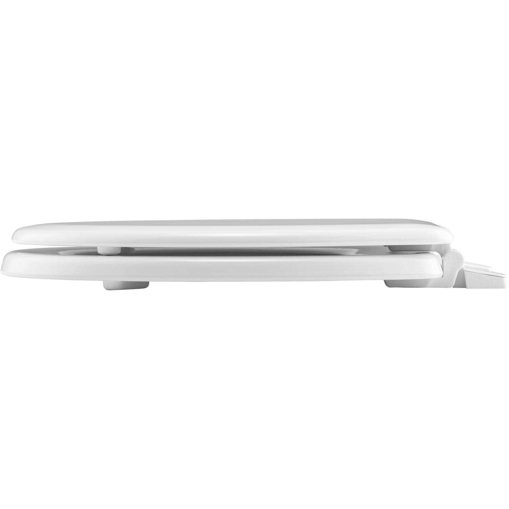 Bemis BB540 Church Baby Bowl Enameled Wood Toilet Seat in White with Top·Tite® hinges - White