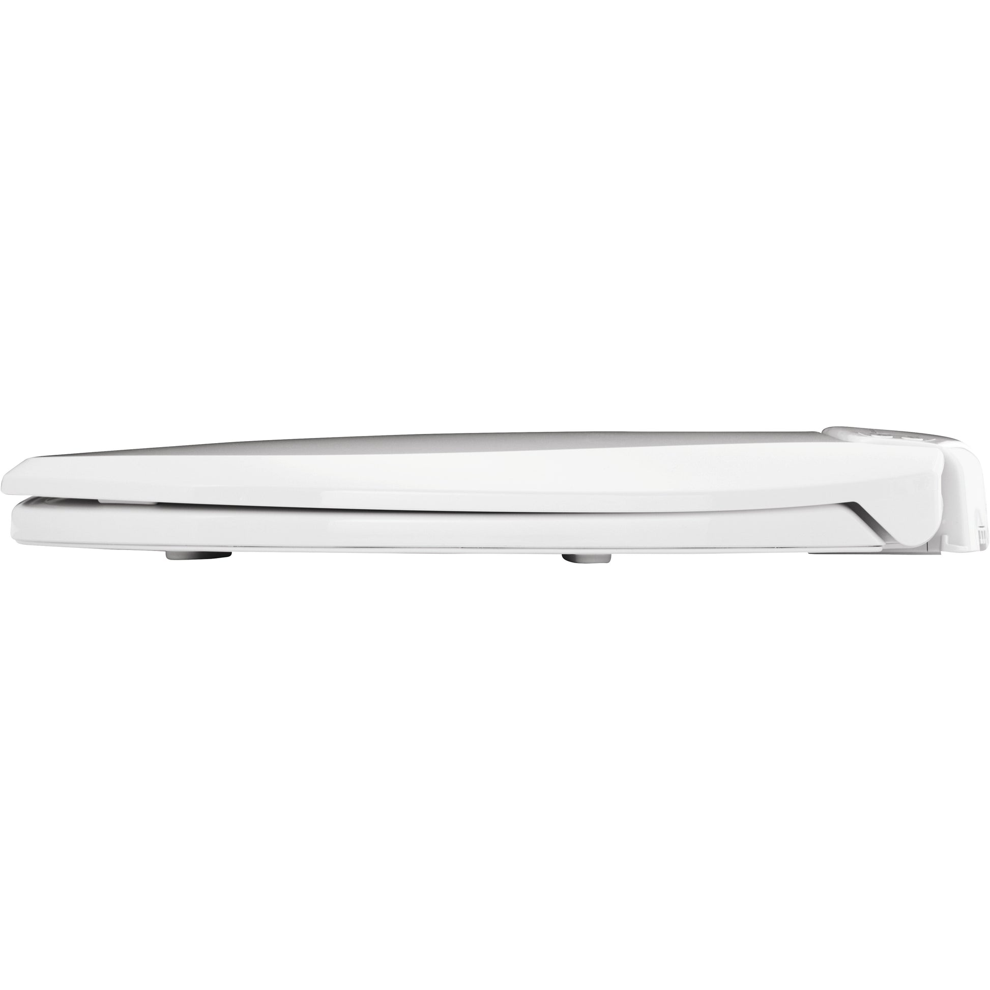 Bemis H1900NL Radiance™ Elongated Plastic Heated Toilet Seat in White Featuring Stay·Tite® Seat Fastening System™, Whisper·Close®, Precision·Fit® and Super·Grip® Bumpers - White