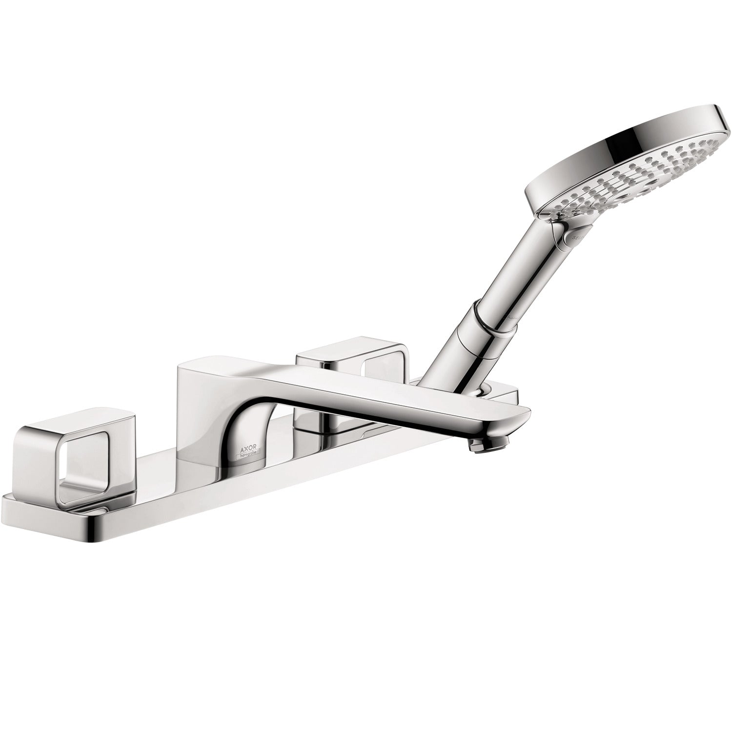 AXOR Urquiola 4-Hole Roman Tub Set Trim with 1.75 GPM Handshower