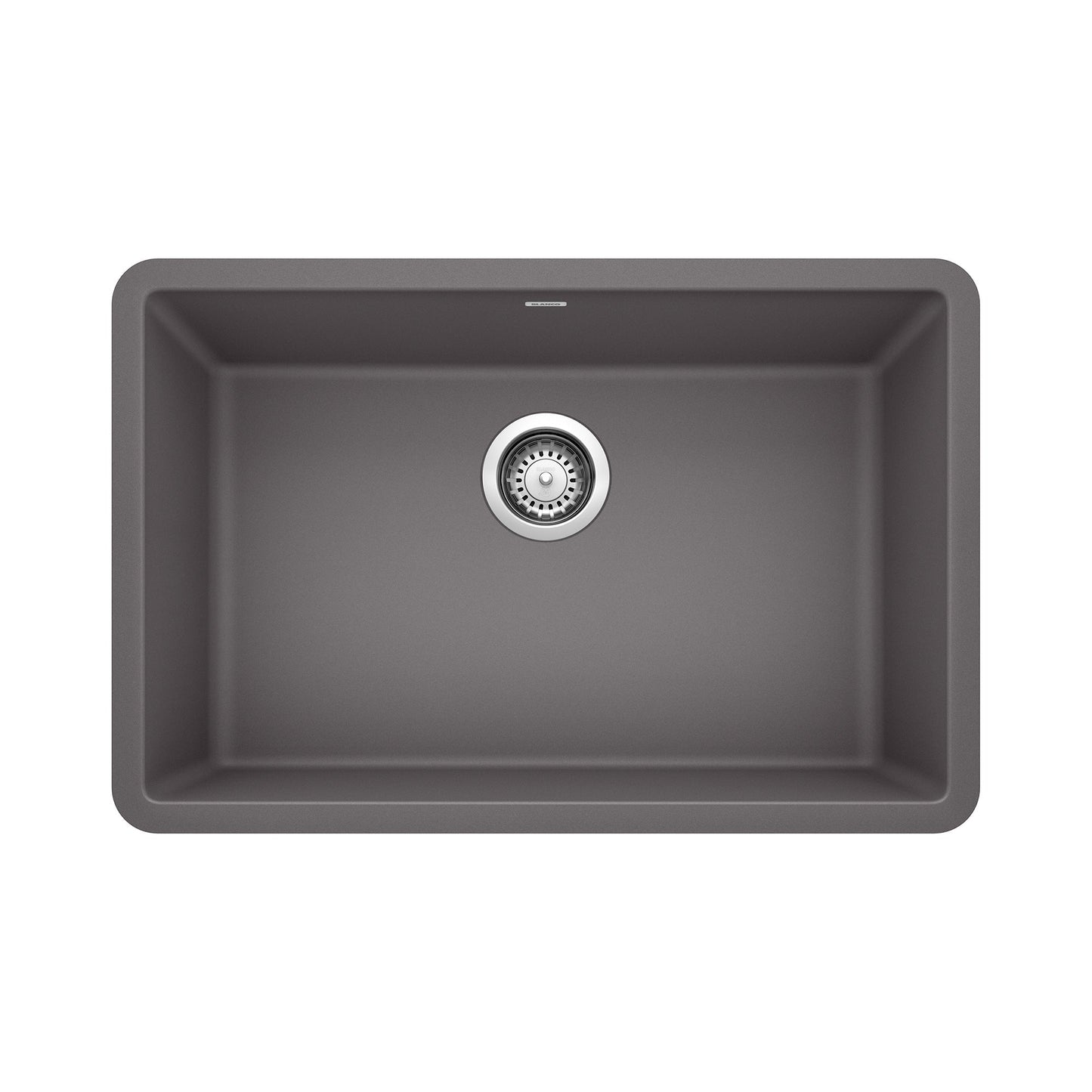 BLANCO 522427 Precis 27" Single Bowl Kitchen Sink - Cinder