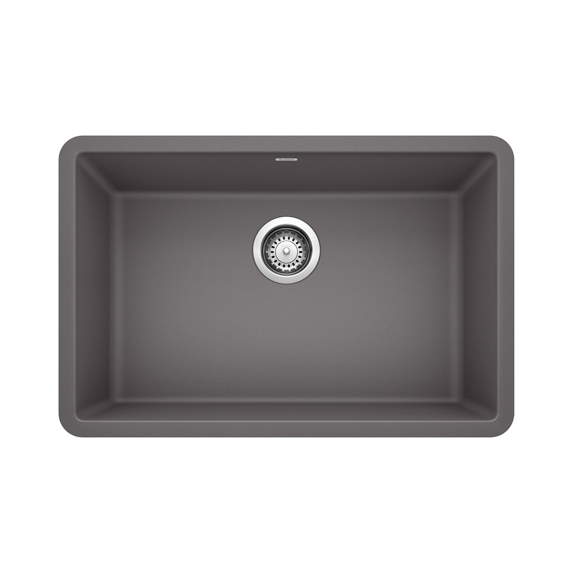 BLANCO 522427 Precis 27" Single Bowl Kitchen Sink - Cinder