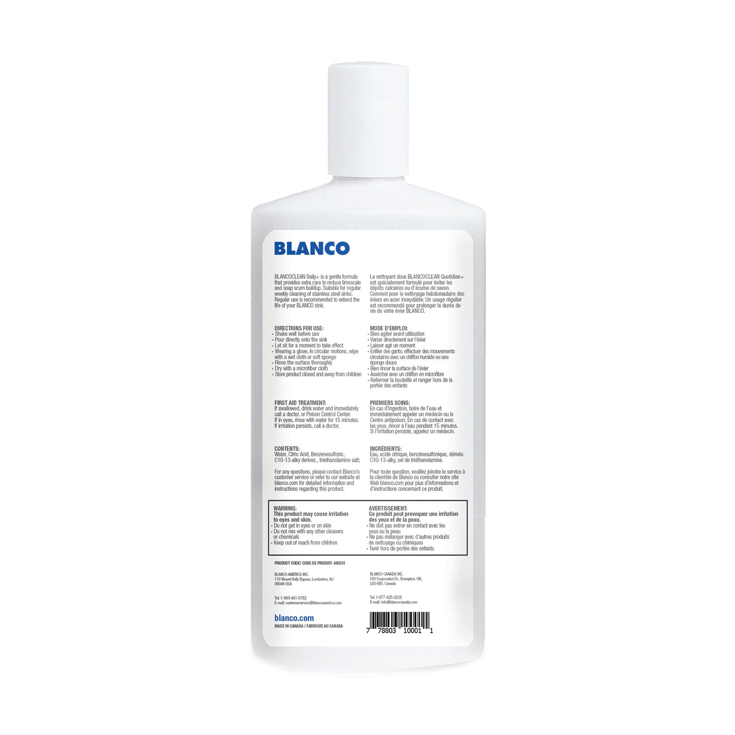 BlancoClean Daily+ Stainless Steel Sink Cleaner
