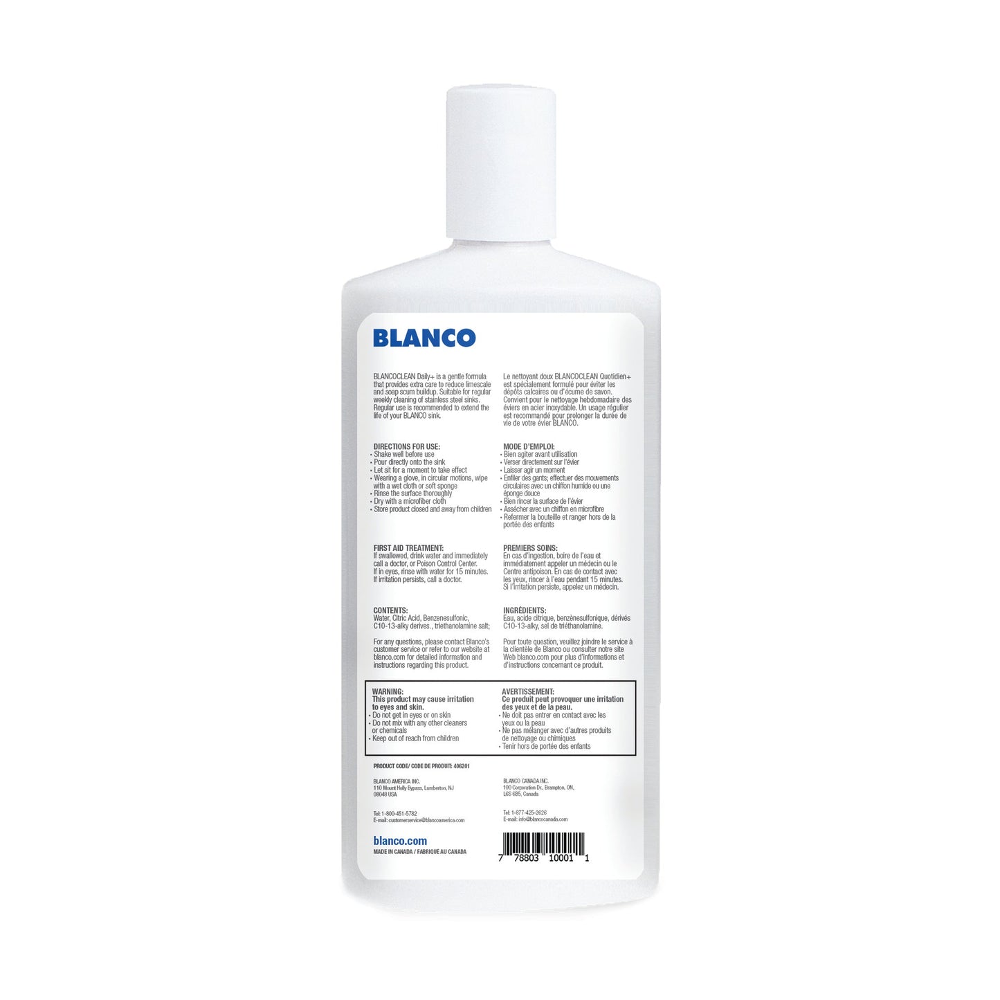 BlancoClean Daily+ Stainless Steel Sink Cleaner