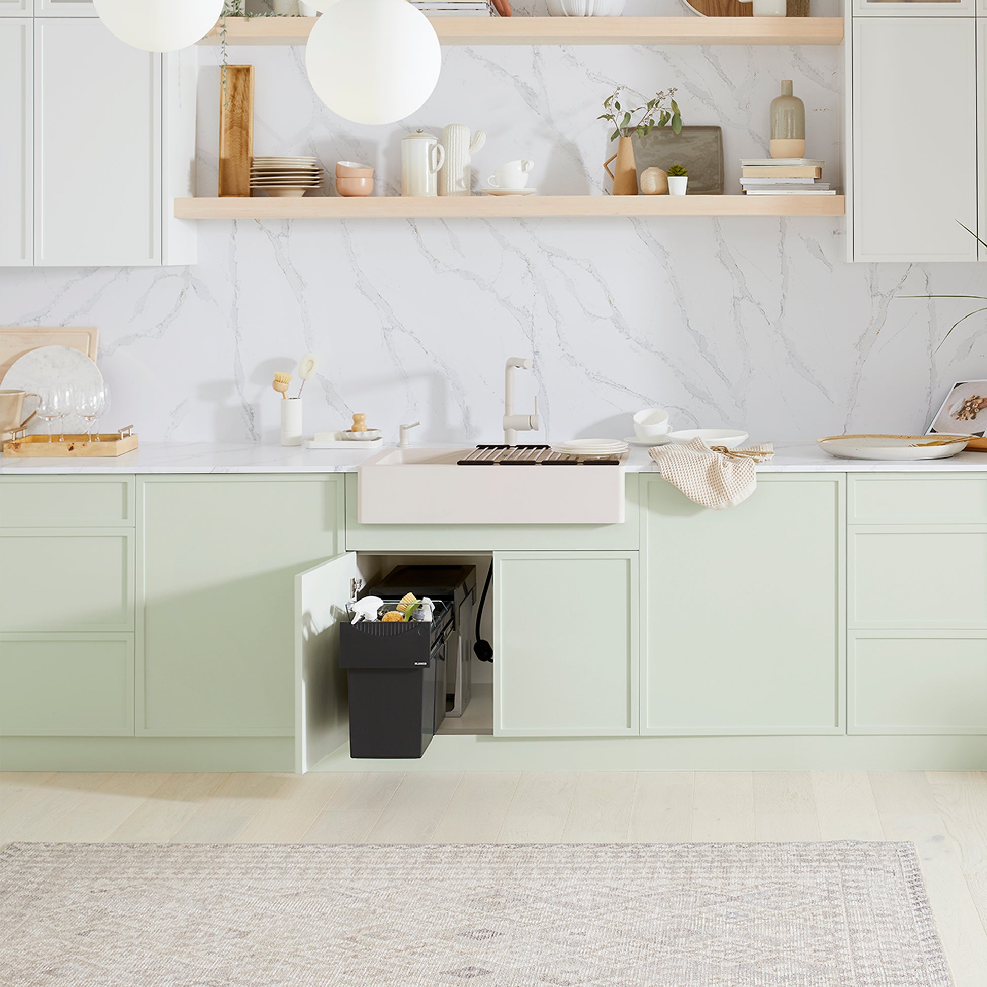 Black - BLANCO Botton II Storage System