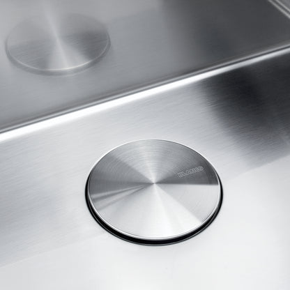 Stainless Steel - BLANCO Capflow Decorative Drain Cover - Stainless