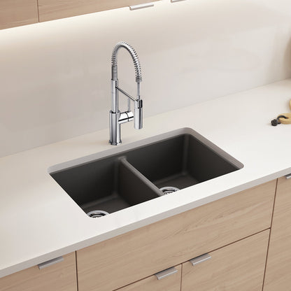 Chrome - BLANCO Catris Semi-Pro Pull-Down Dual-Spray Kitchen Faucet