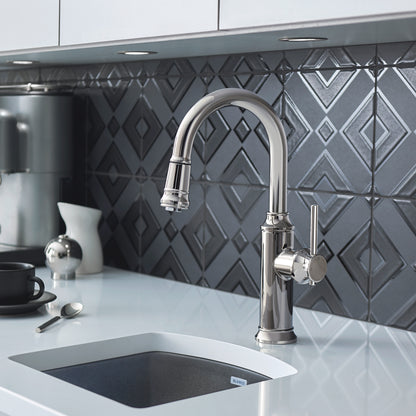 Chrome - BLANCO Empressa Pull-Down Bar Faucet