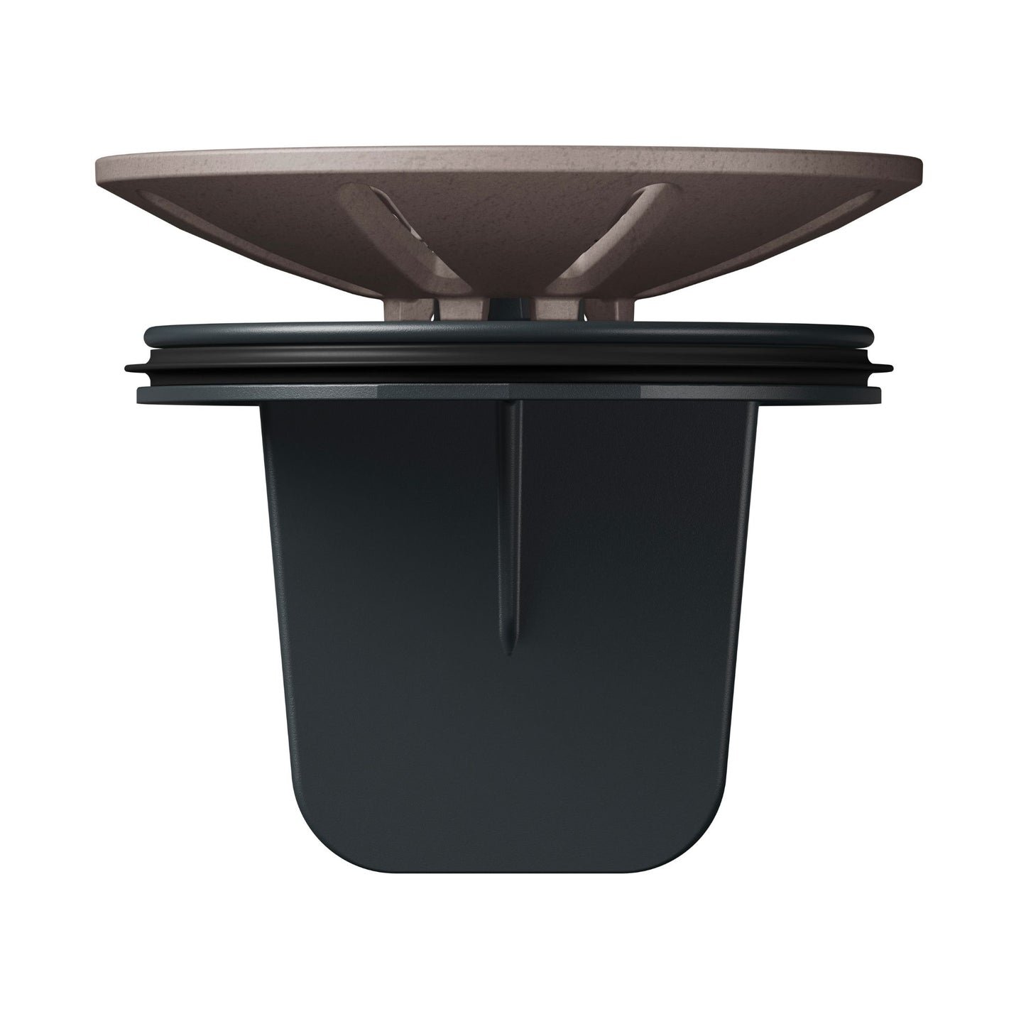 Truffle - BLANCO Essential Silgranit Color-Matched Disposal Flange Insert with Waste Scraper