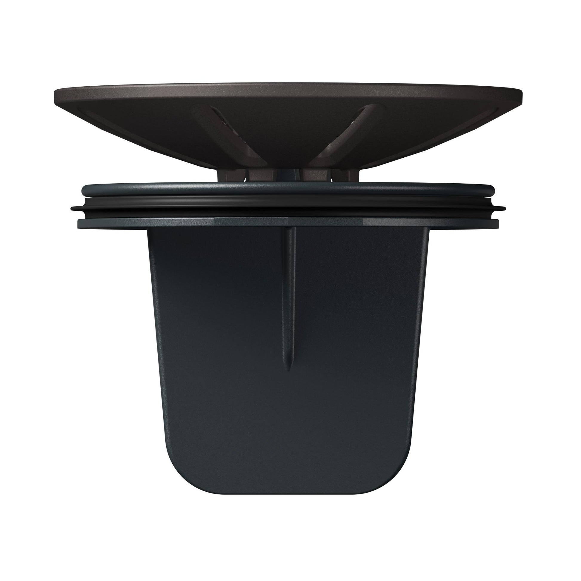 Cinder - BLANCO Essential Silgranit Colour-Matched Disposal Flange Insert with Waste Scraper