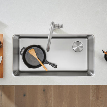 BLANCO Formera 33" Super Single Undermount Stainless Steel Kitchen Sink