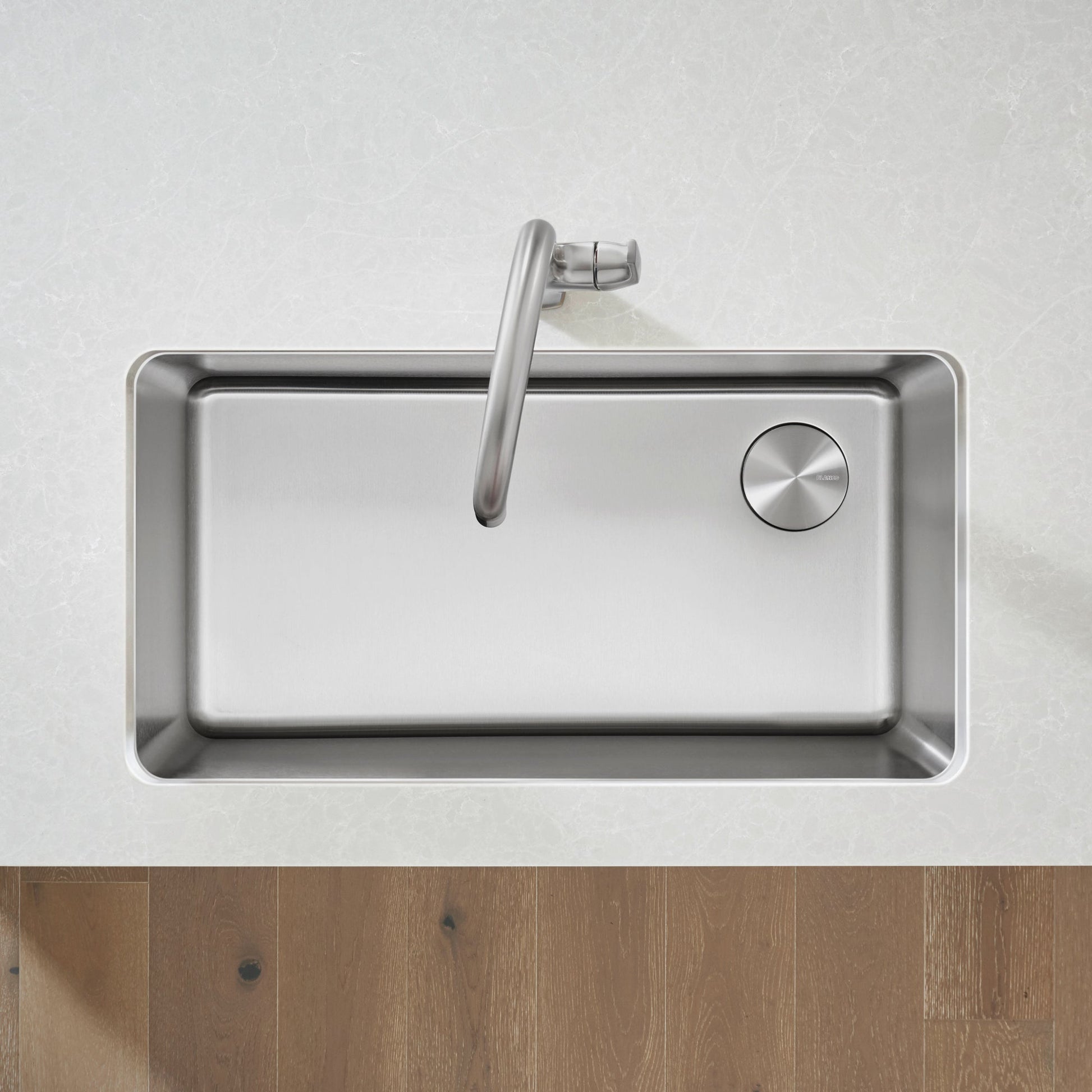 BLANCO Formera 33" Super Single Undermount Stainless Steel Kitchen Sink